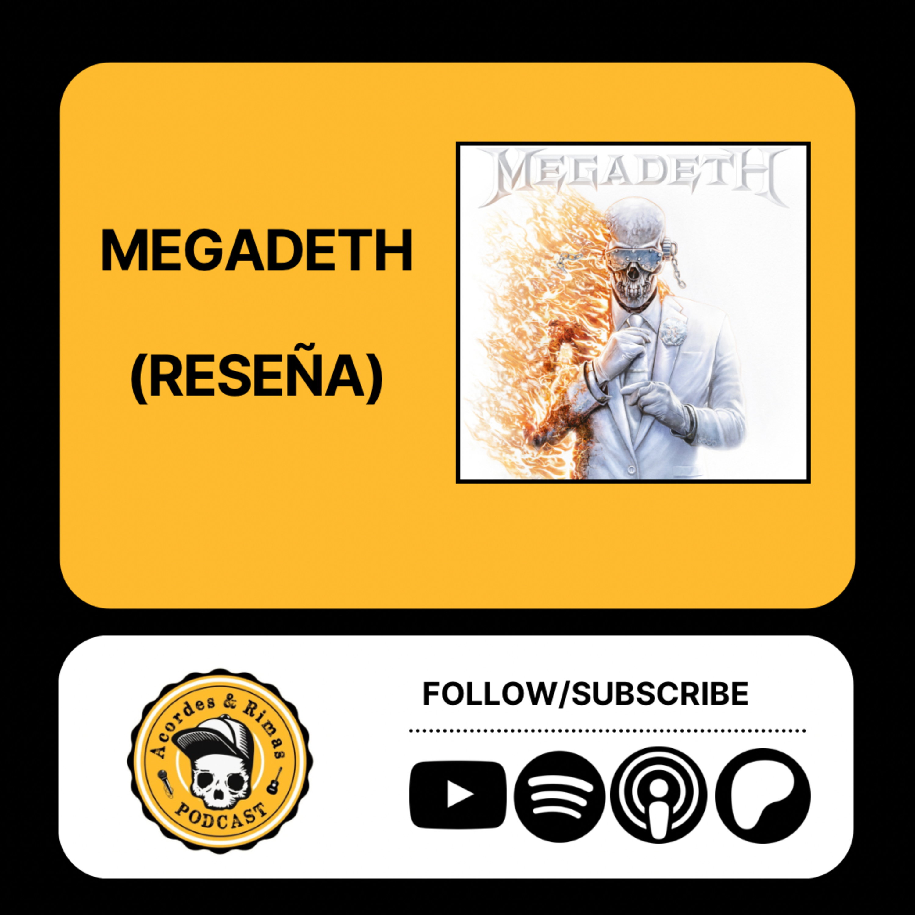 Ep 509 - Megadeth - Megadeth (Reseña) episode artwork