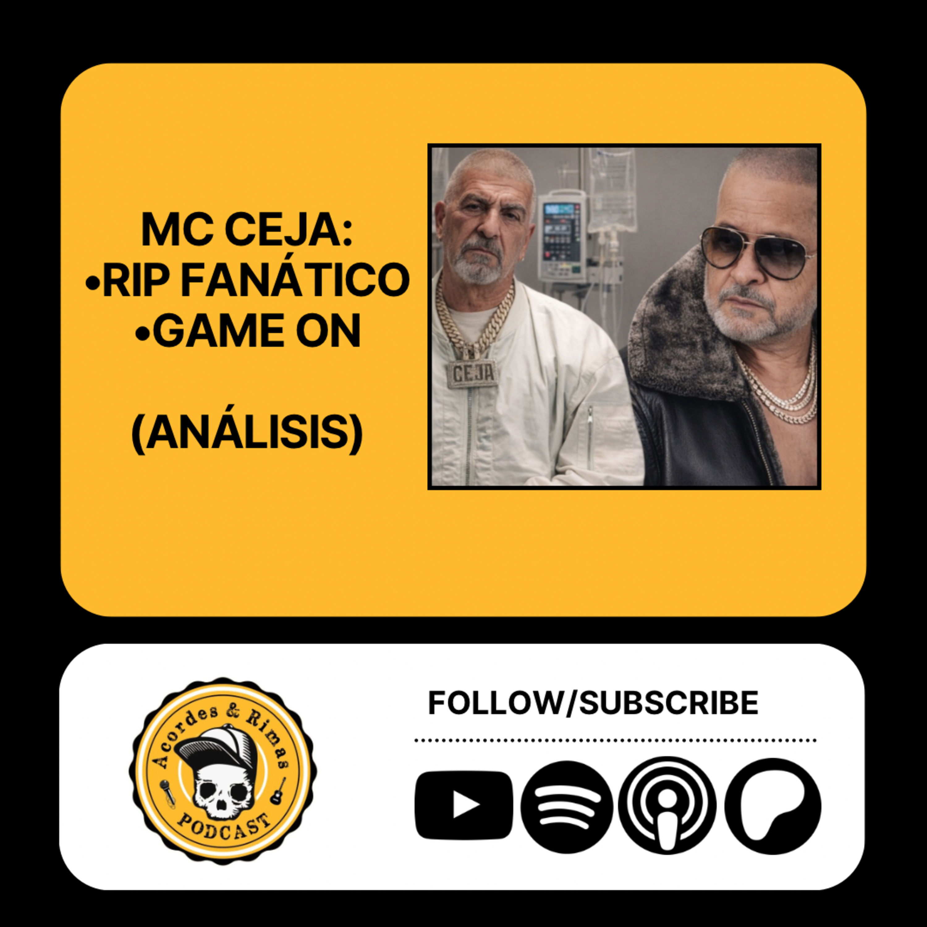 Ep 498 - Mc Ceja Le Tira a Tempo (Análisis) episode artwork