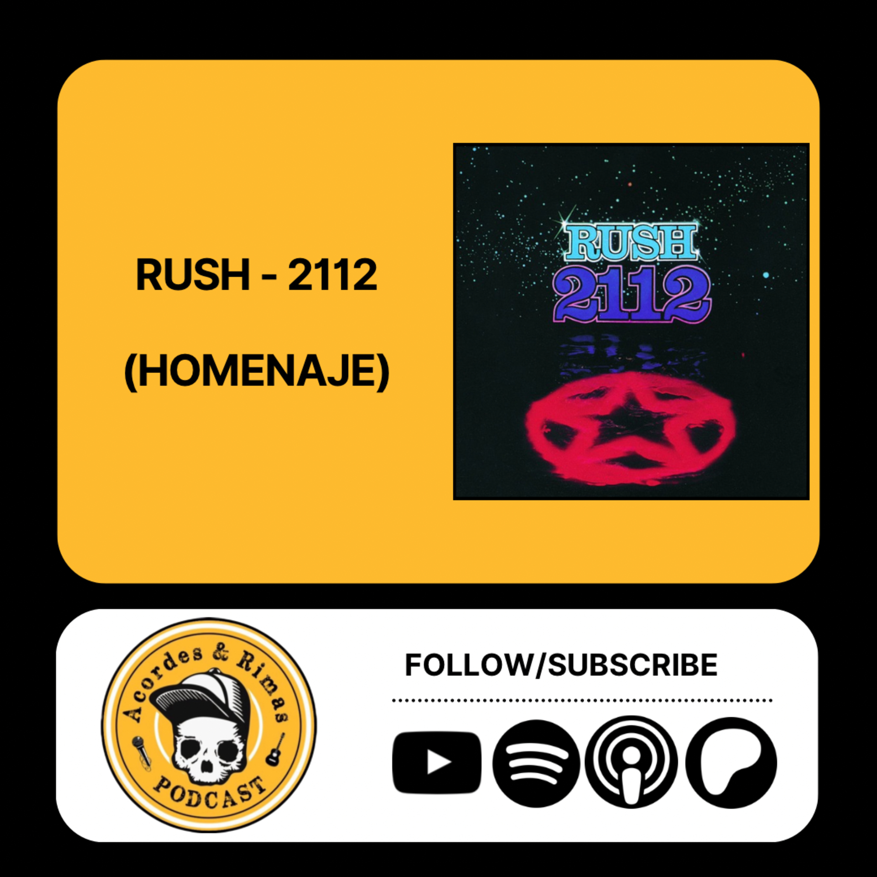 Ep 503 - Rush- 2112 (Homenaje) episode artwork