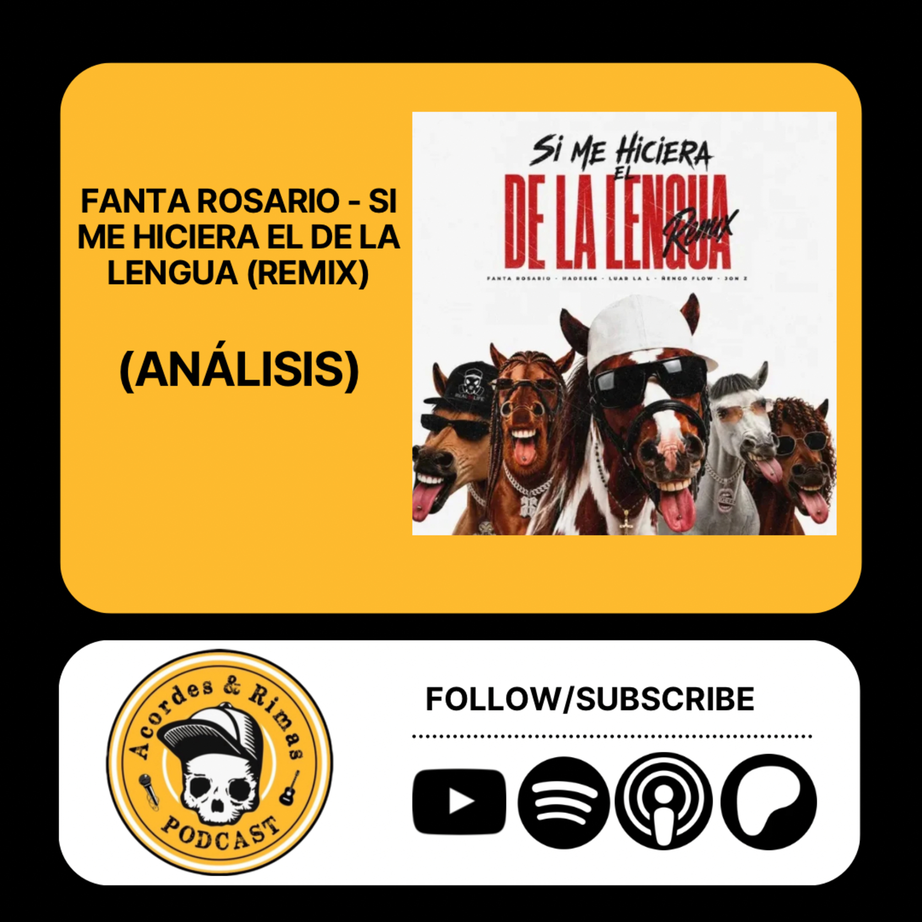 Ep 524 - Si Me Hiciera El De La Lengua Remix (Analisis)