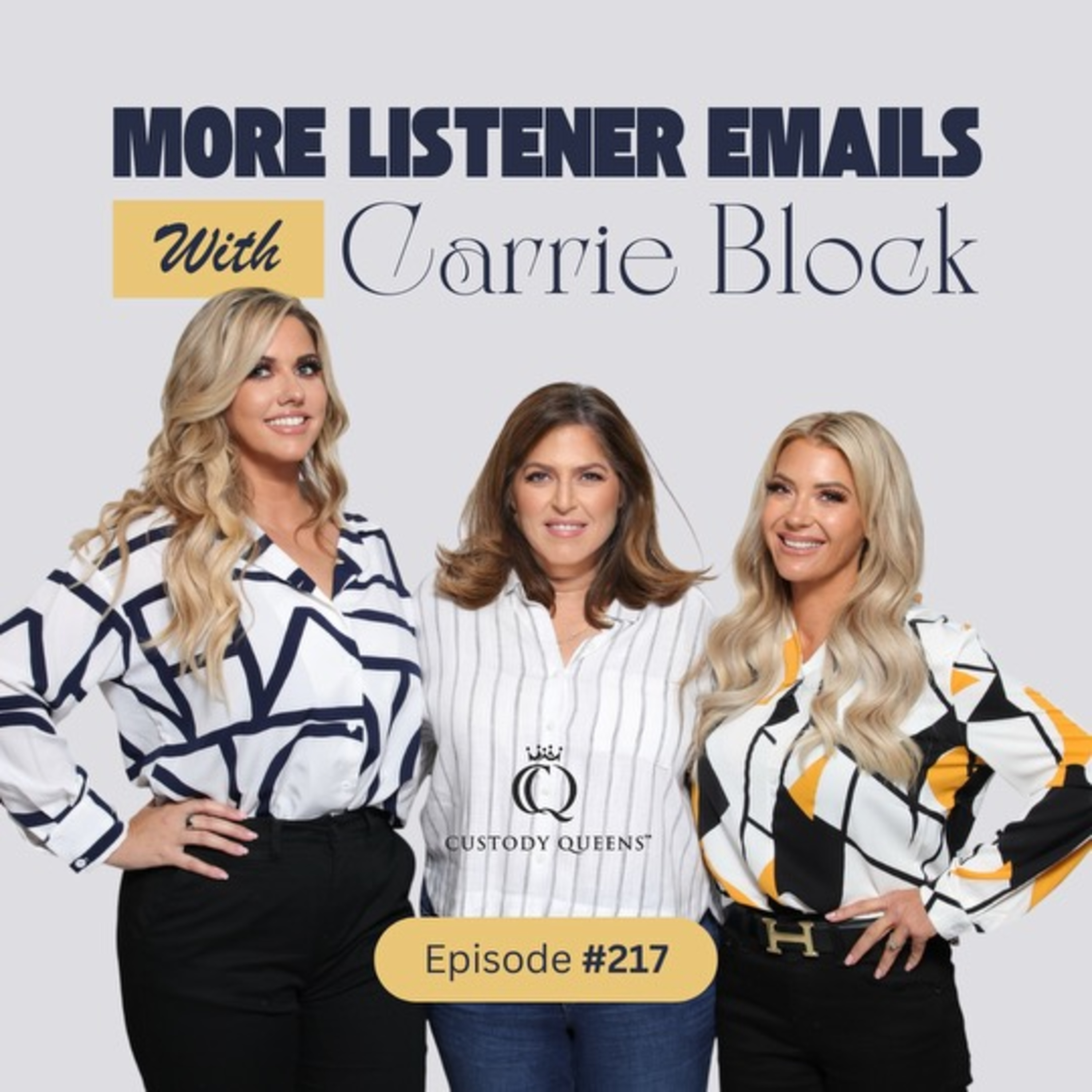 Listener Emails With Carrie Block
