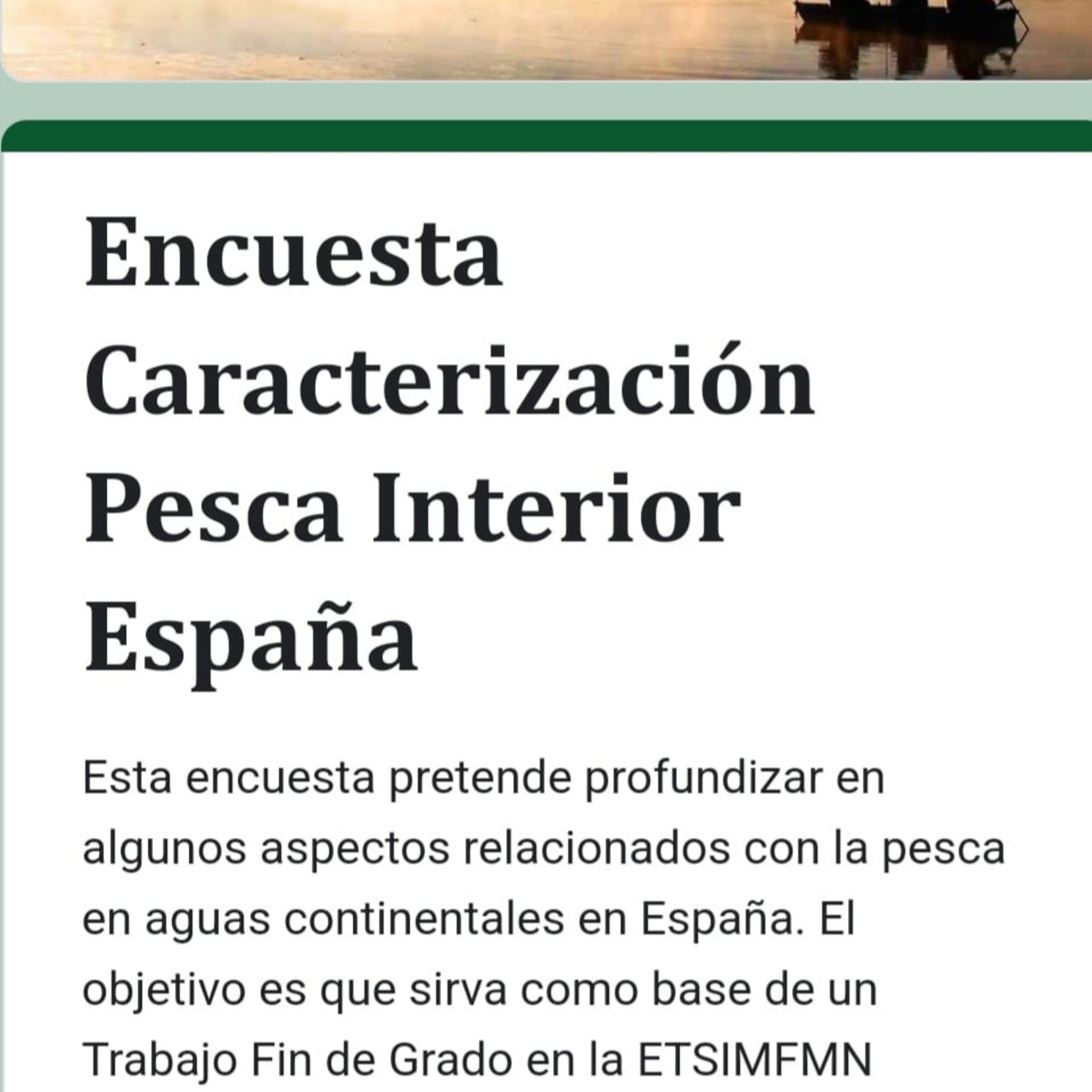 Rio de la Vida Pesca