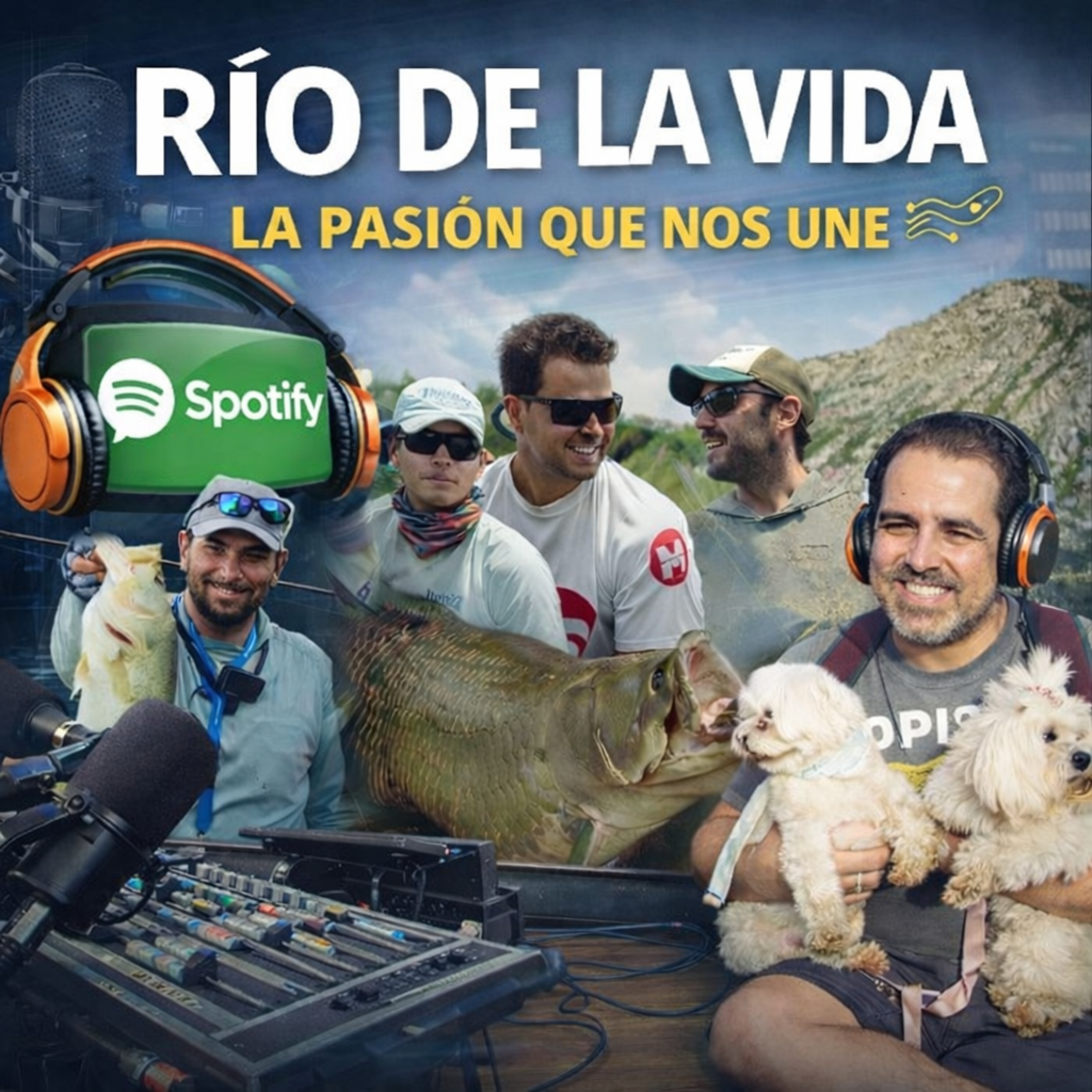RÍO DE LA VIDA – El Podcast de Pesca en Radio · Agua Dulce y Mar · Carpfishing, Mosca y Spinning