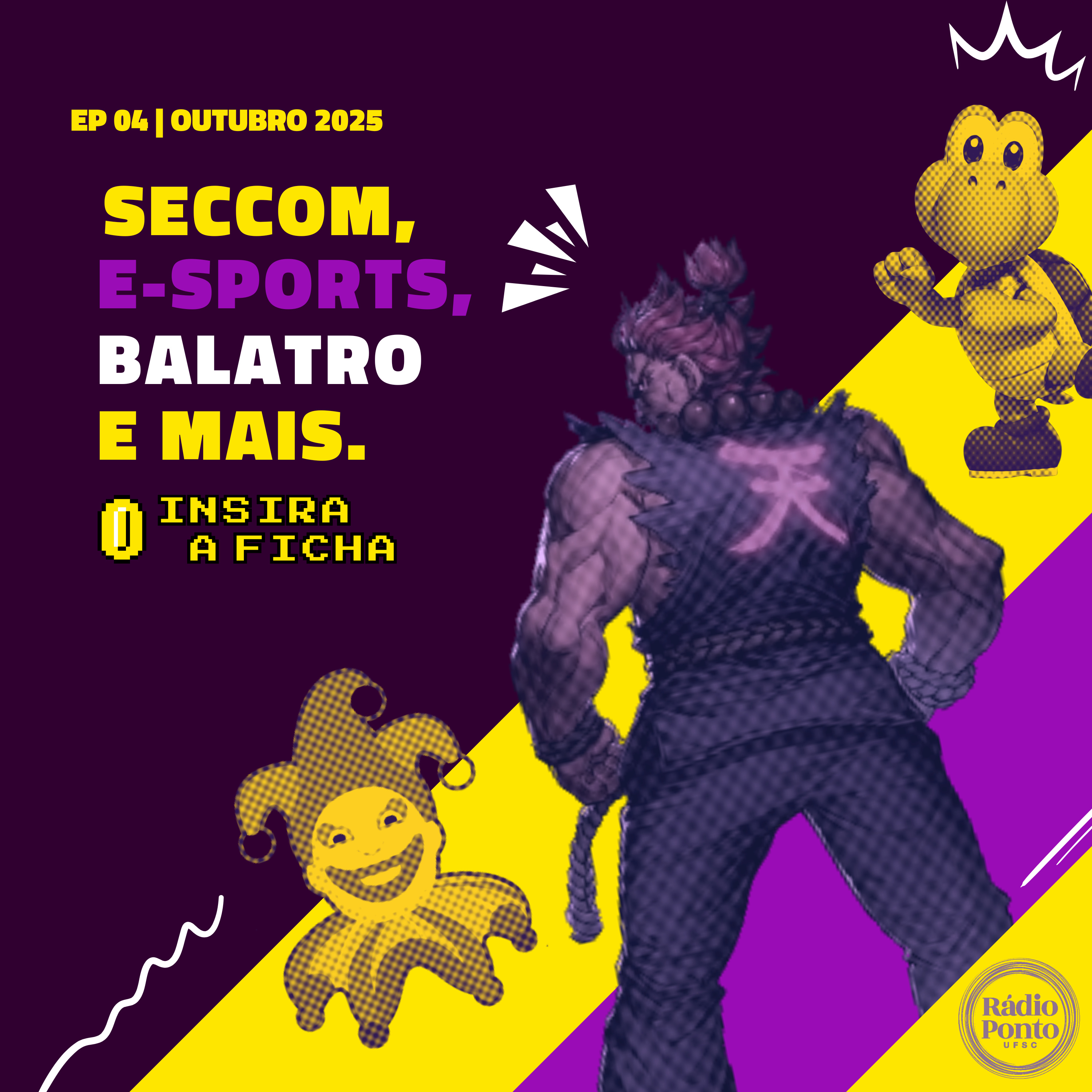 Insira a Ficha - SECCOM, E-sports, Balatro e mais
