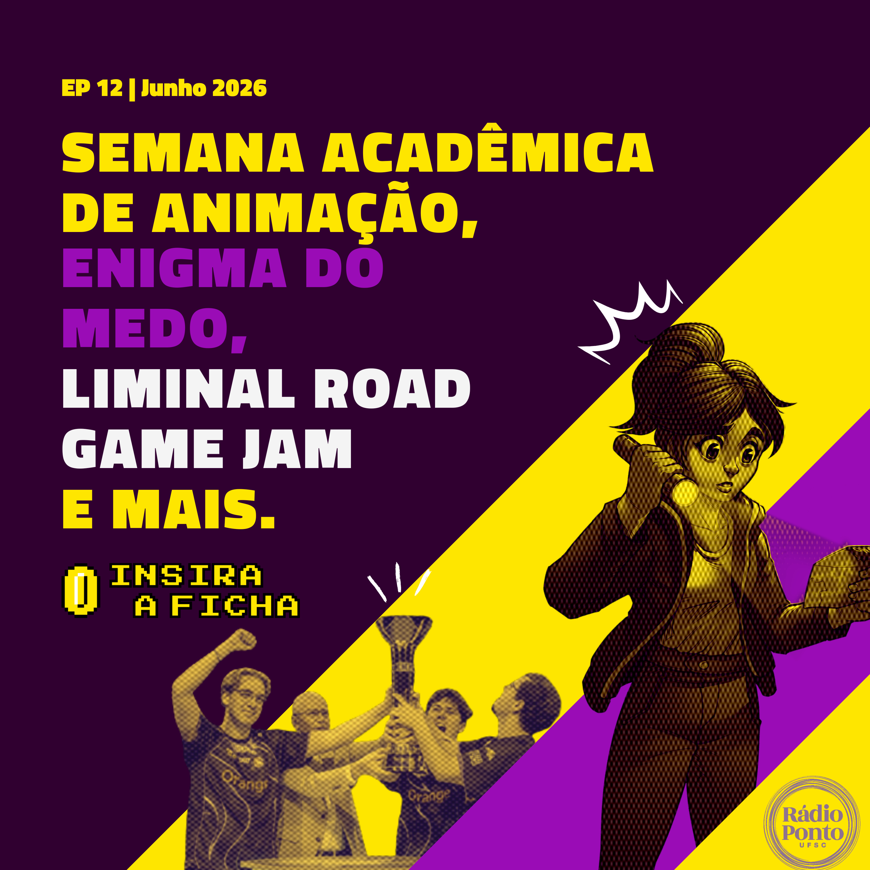 Insira a Ficha - Saani, Game Jam, Enigma do Medo e mais episode artwork