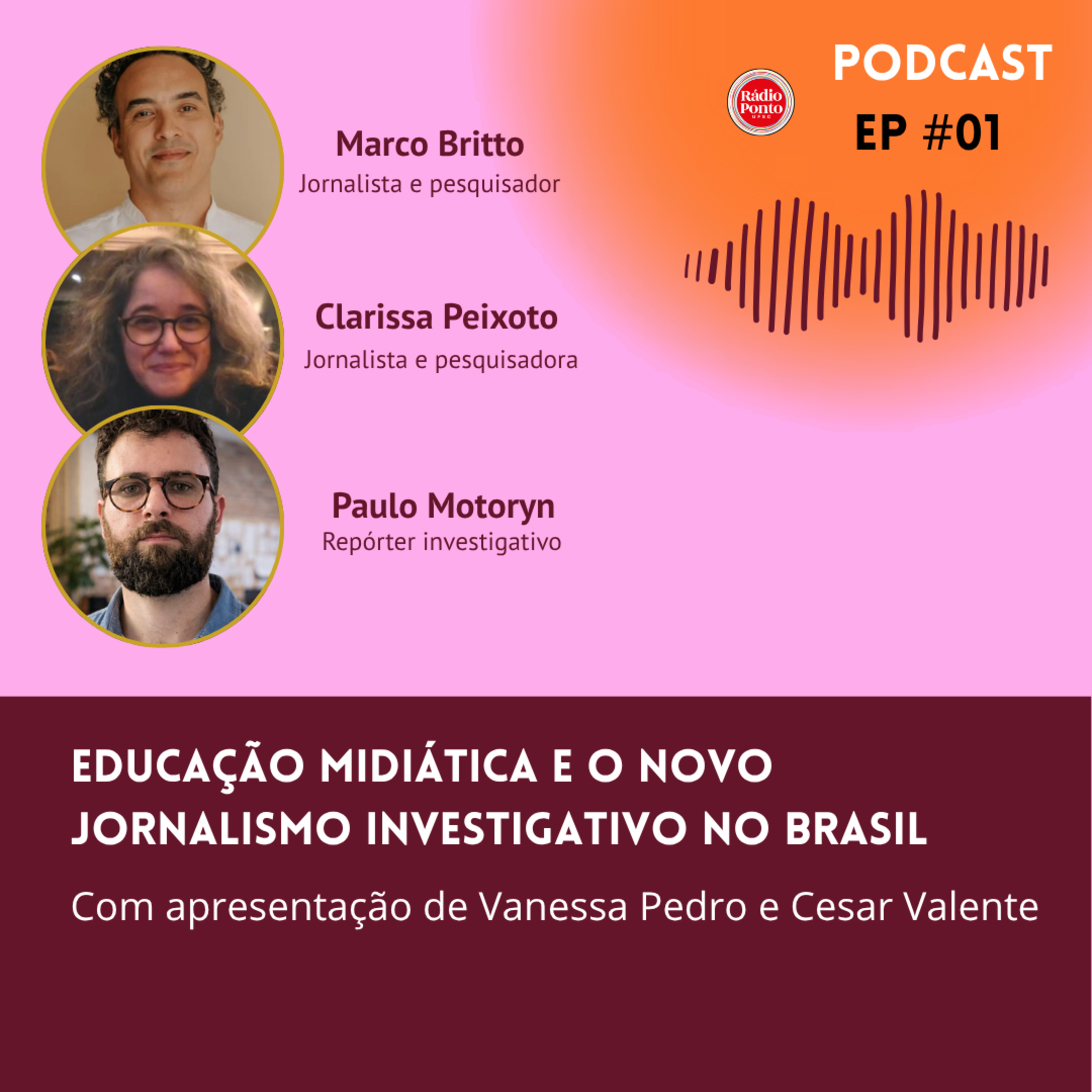 Poscast do ObjETHOS - Educação midiática e o novo jornalismo investigativo no Brasil