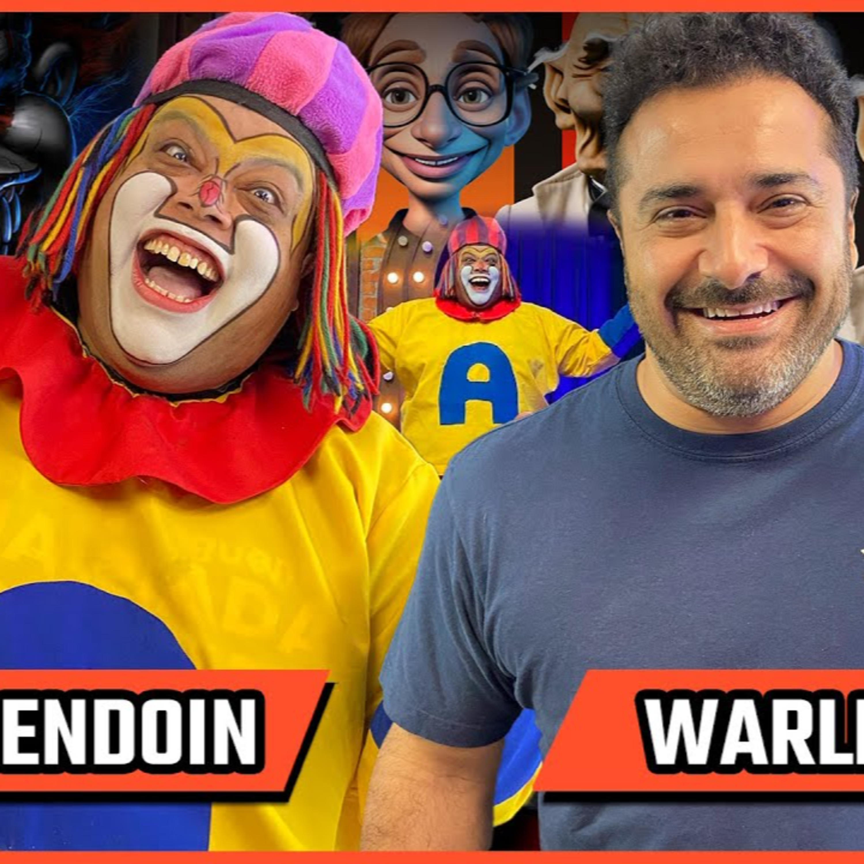 Palhaço Amendoim e Warley Santana - Episodio no Sense - Podcast 3 Irmãos #537 episode artwork