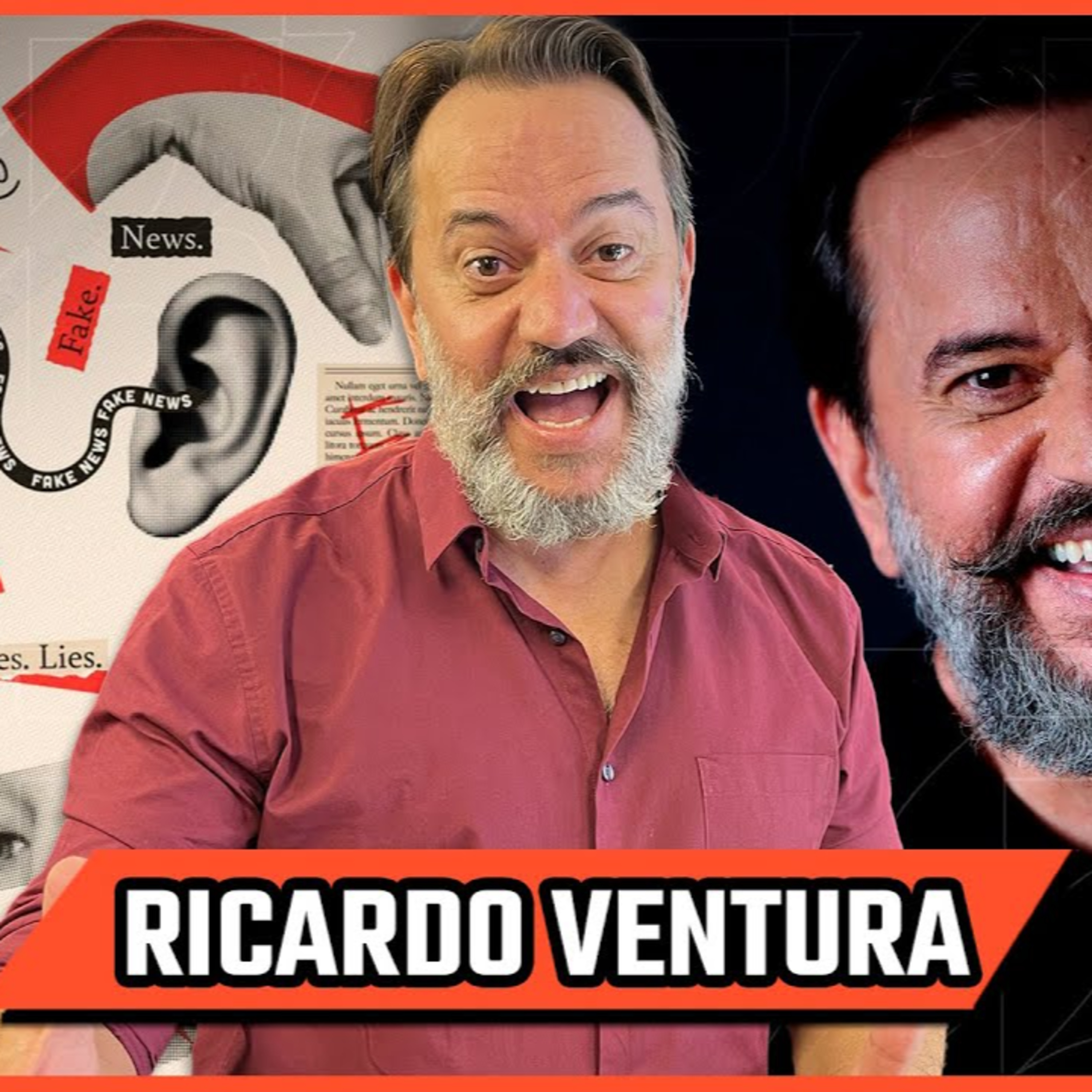 RICARDO VENTURA - (NÃO MINTA PRA MIM) - PSICANALISTA - PODCAST 3 IRMÃOS #542 episode artwork