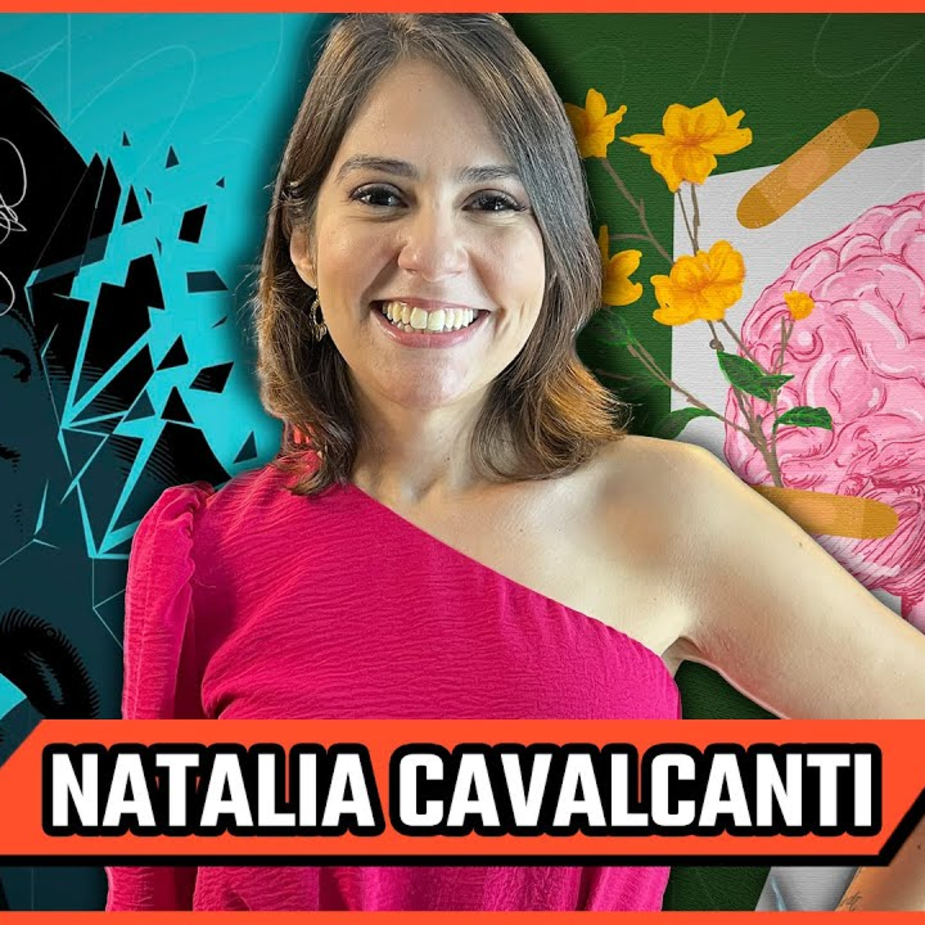 Natalia Cavalcanti - Luta Contra a Depressão e a Ansiedade - Podcast 3 Irmãos #566 episode artwork
