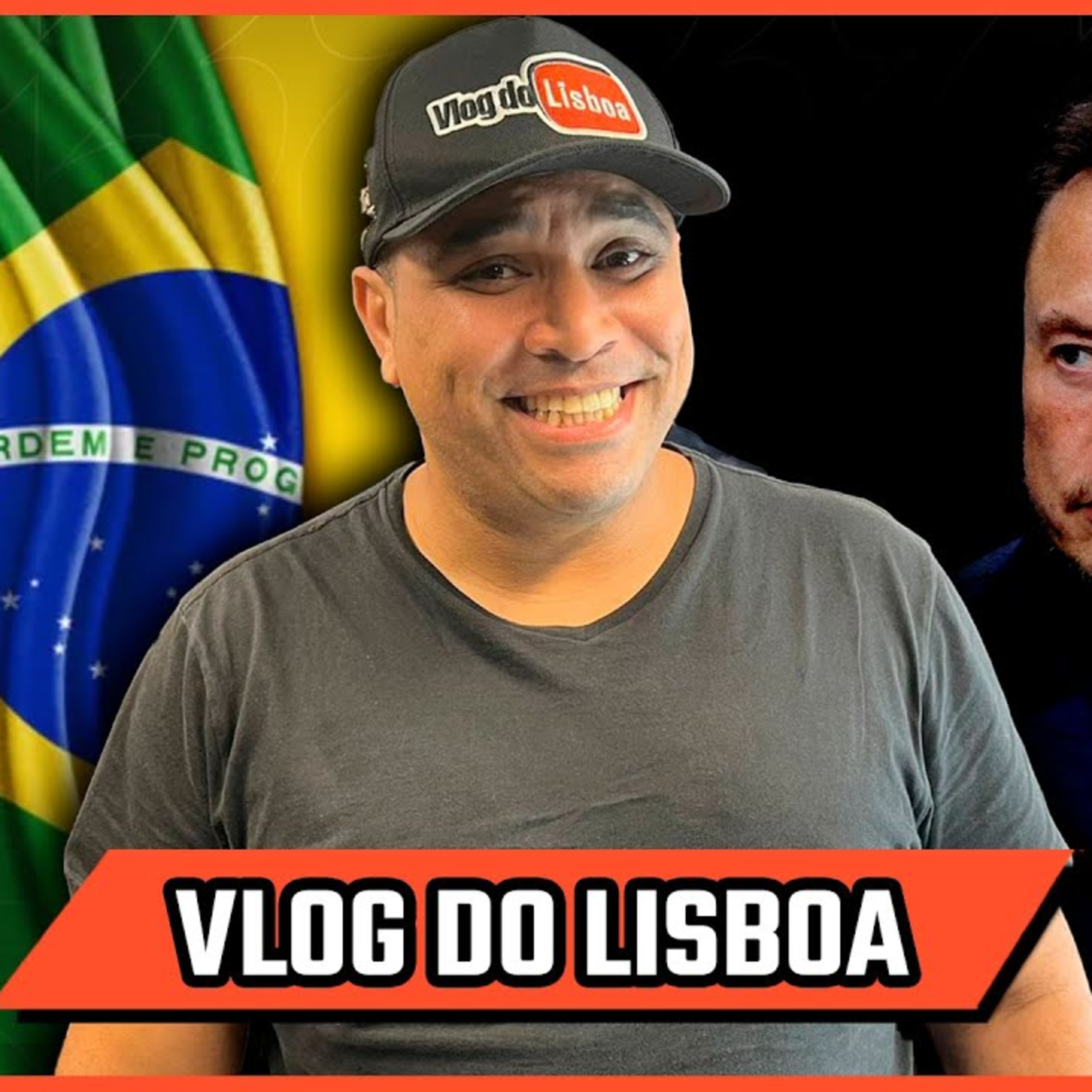 VLOG DO LISBOA - AONDE ESTÁ A DEMOCRACIA? - ELON MUSK SALVADOR DA PÁTRIA? - Podcast 3 Irmãos #574 episode artwork