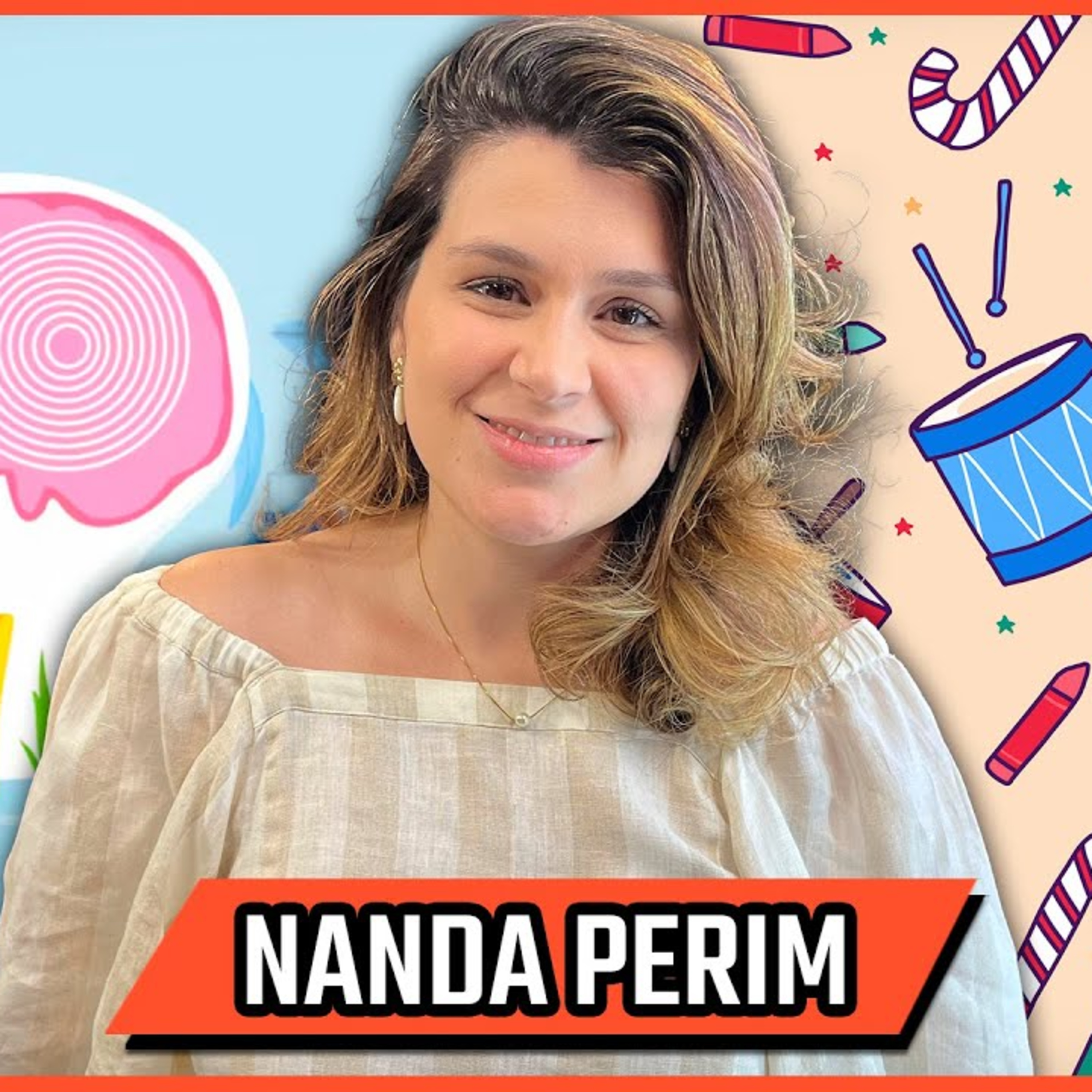 Nanda Perim - PsiMama - Transforme o CAOS em TRANQUILIDADE com os FILHOS - Podcast 3 Irmãos #589 episode artwork