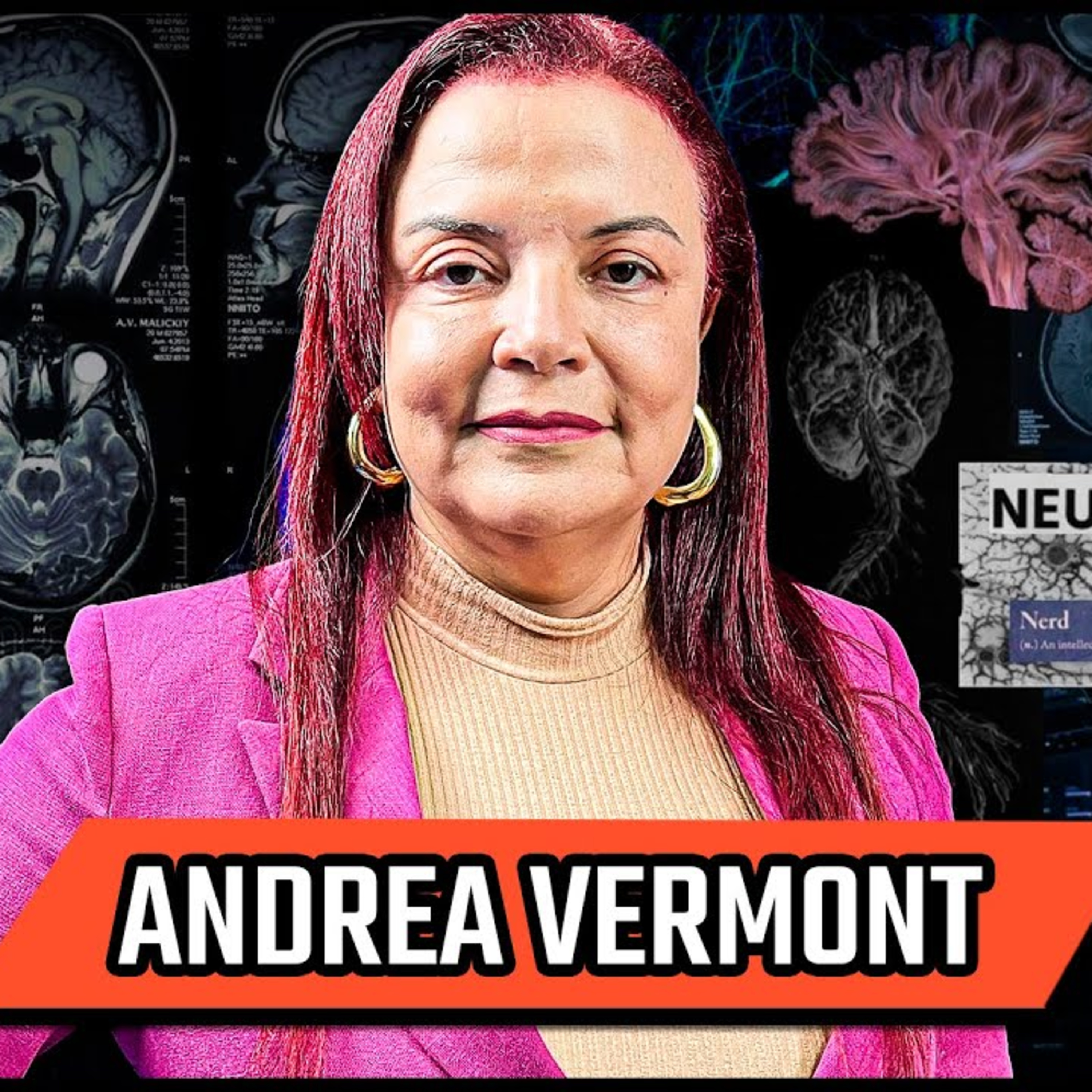 Andrea Vermont -Psicanalista e Doutora em Neurociência- Amiga do Fábio Marinho-Podcast 3 Irmãos #685 episode artwork