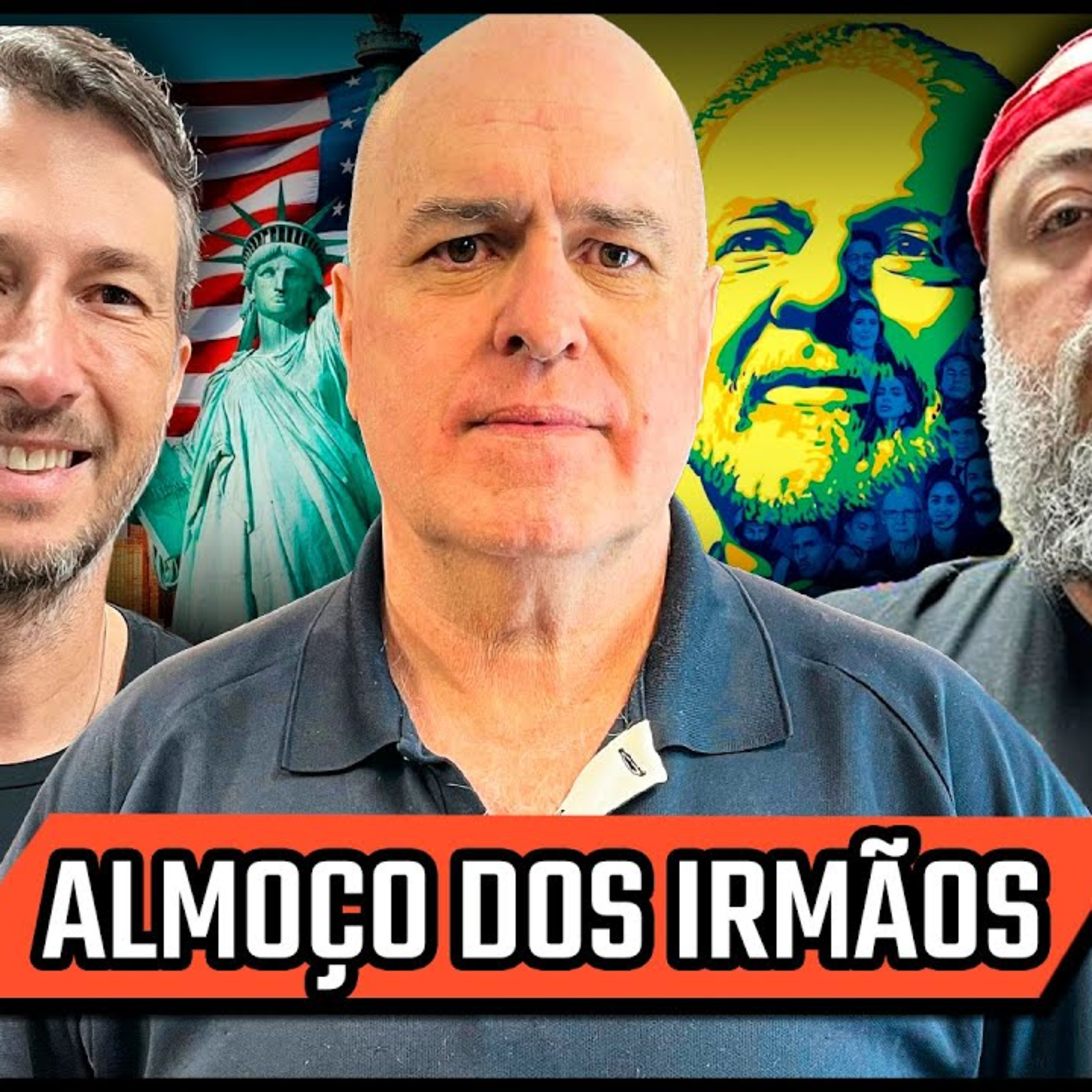 RUBÃO (GEOFORÇA BRASIL)- Almoço Dos Irmãos - Podcast 3 irmãos #30 episode artwork