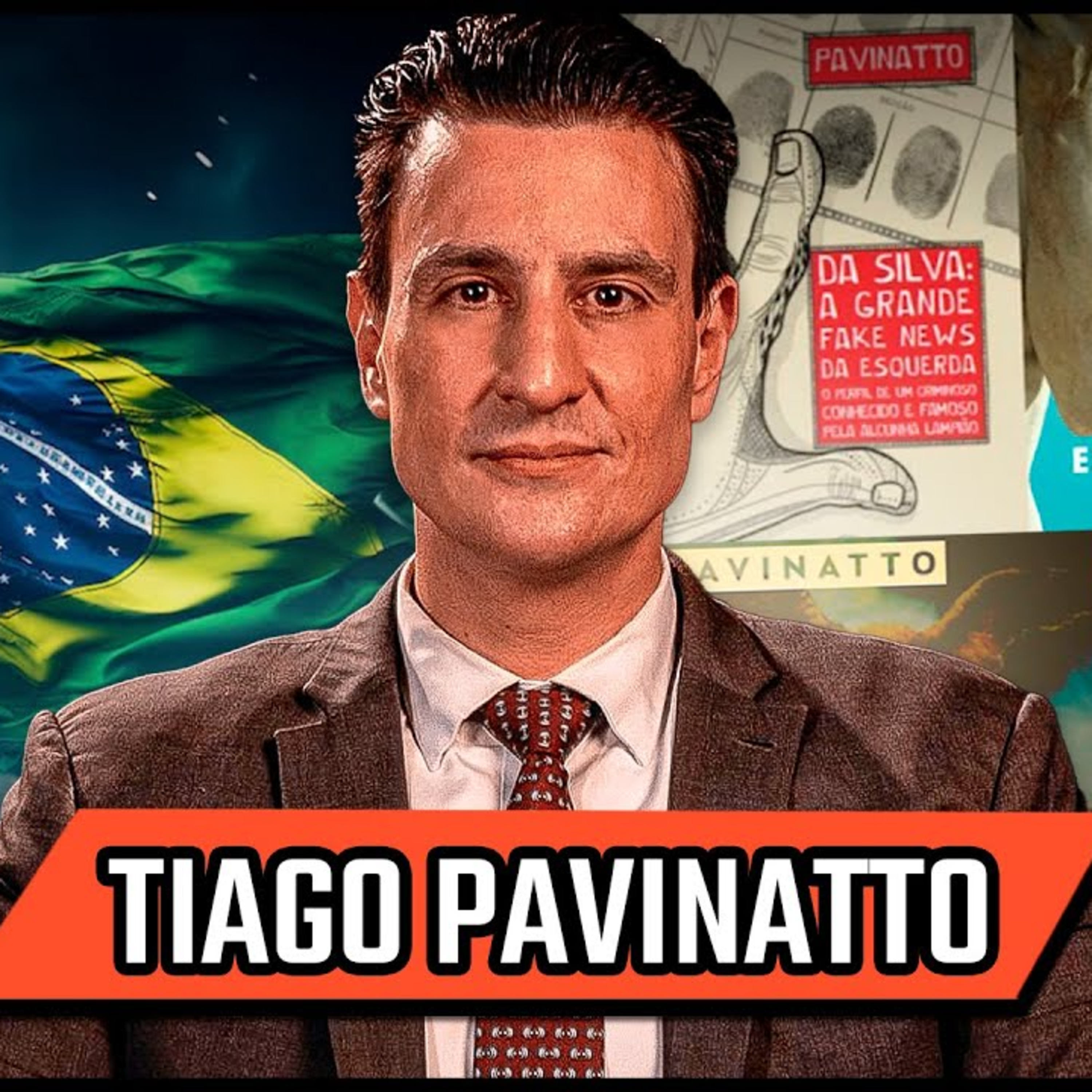 TIAGO PAVINATTO - POLÍTICA SEM MIMIMI - PODCAST 3 IRMÃOS #694 episode artwork