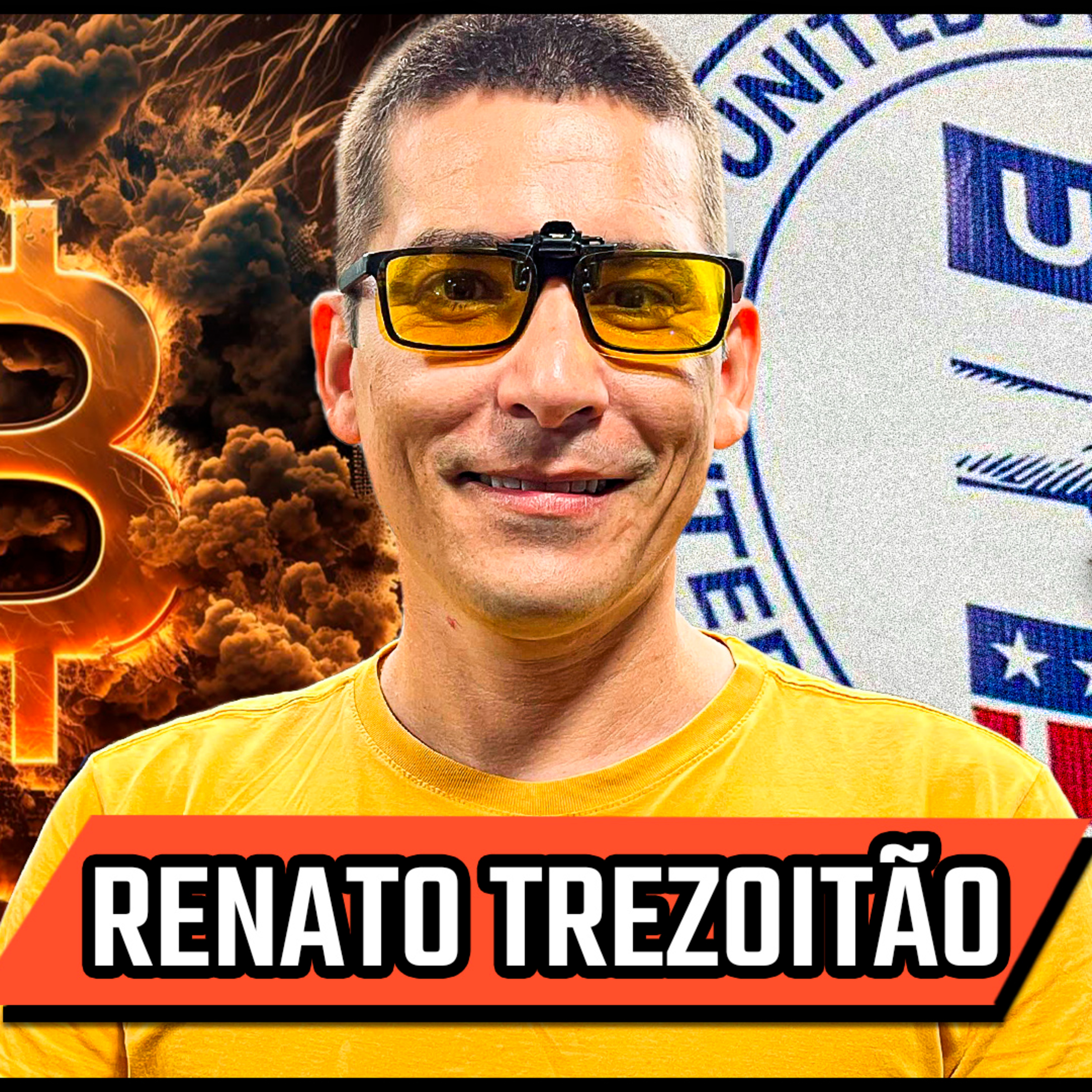 RENATO TREZOITÃO - POLEMICAS DO USAID e O FIM DO BITCOIN - PODCAST 3 IRMÃOS #680 episode artwork