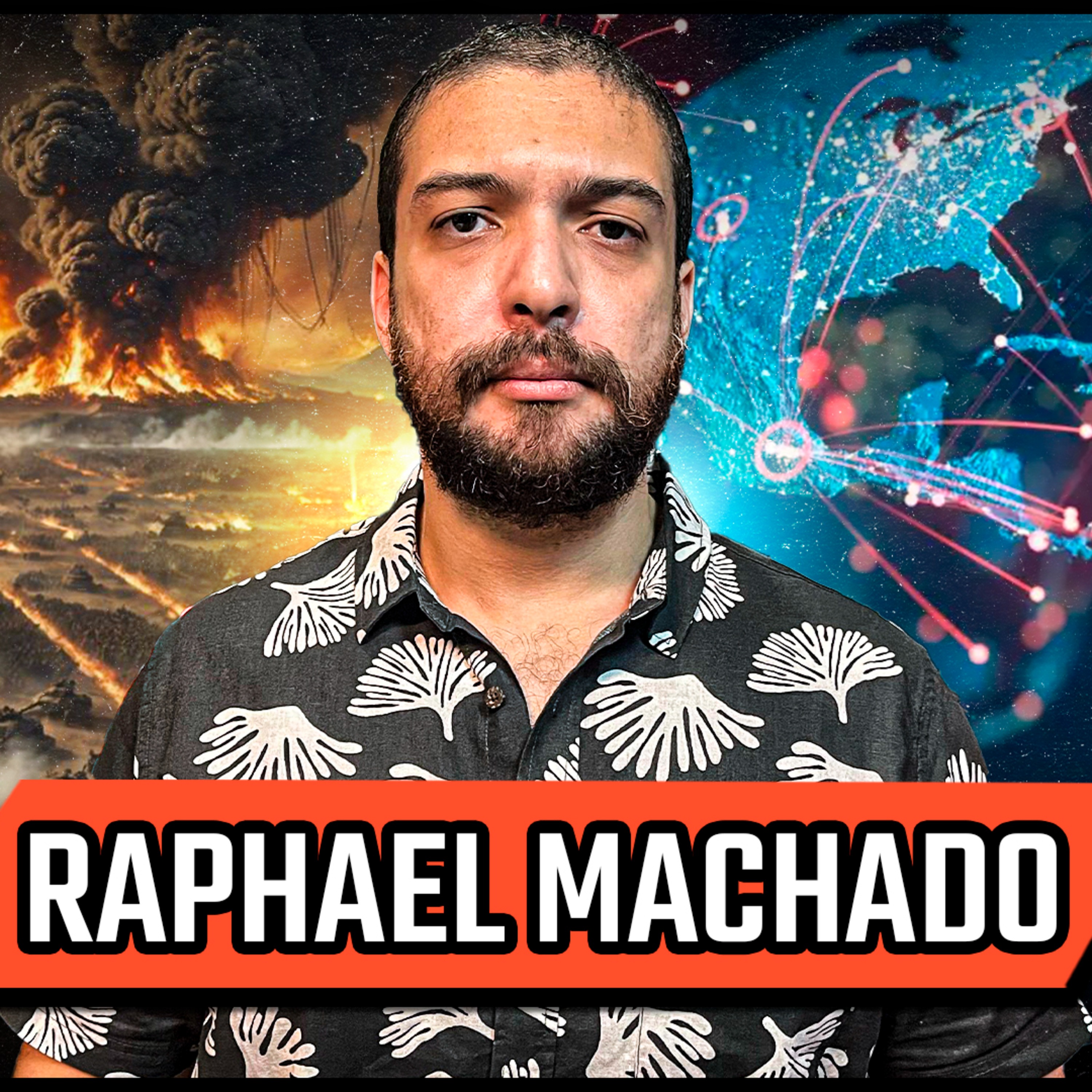 RAPHAEL MACHADO – GEOPOLÍTICA E CONFLITO GLOBAL – PODCAST 3 IRMÃOS #715 episode artwork