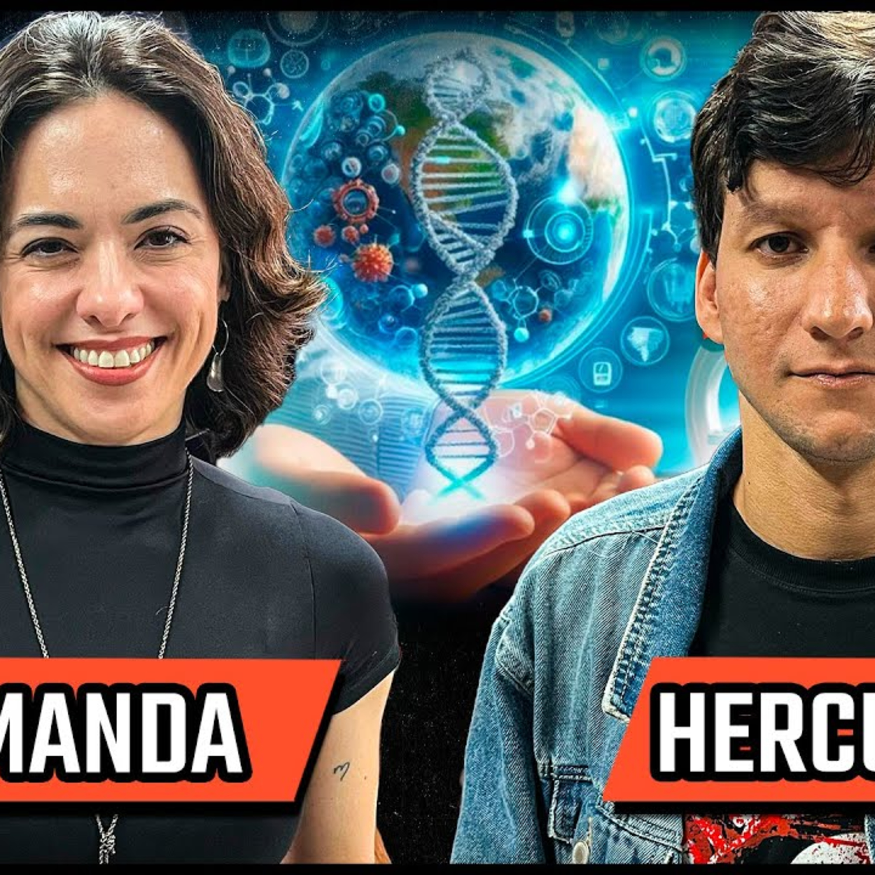 HERCULES (Matéria Escura) e AMANDA DANUELLO - EVOLUÇÃO QUÍMICA - PODCAST 3 IRMÃOS #729 episode artwork