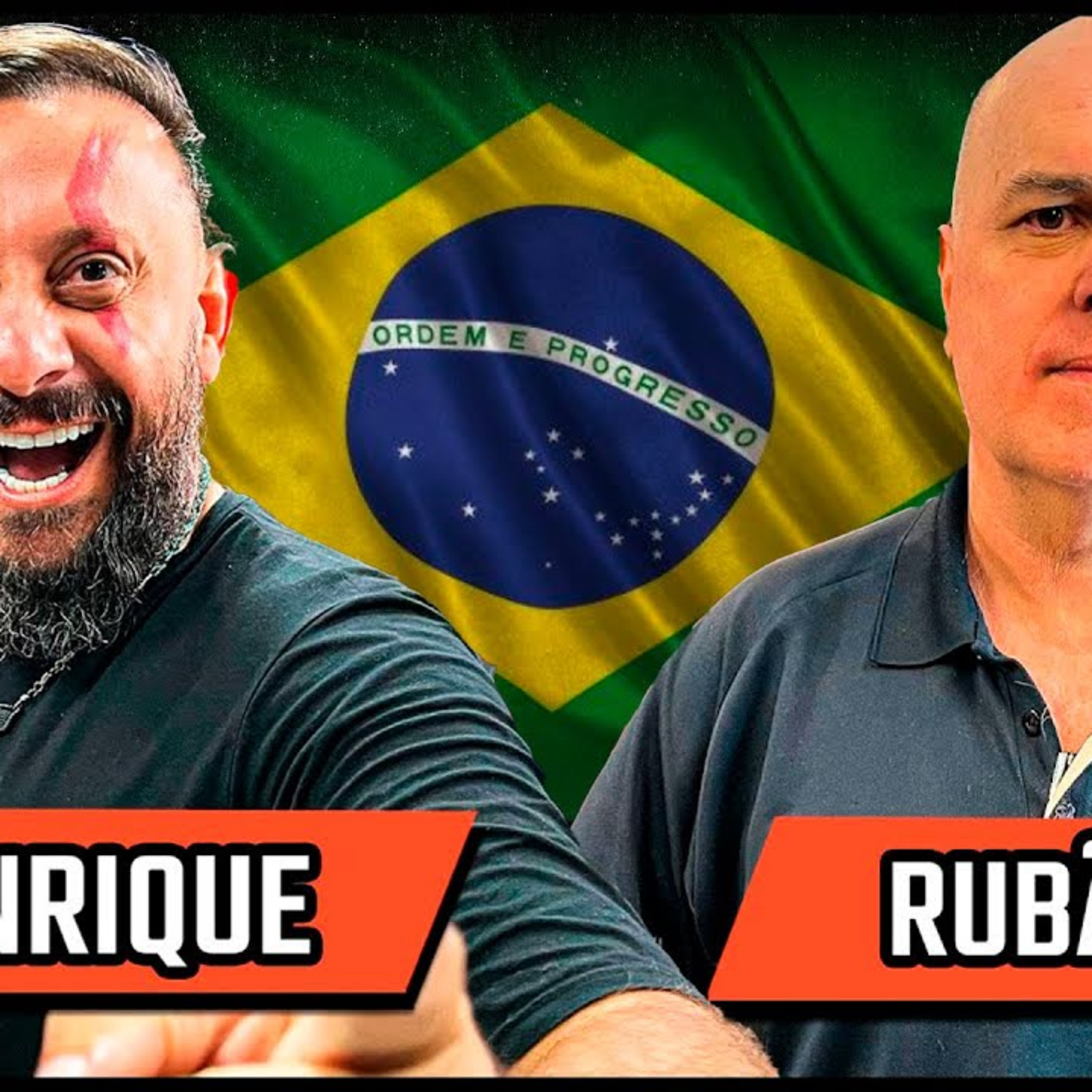 BIÓLOGO HENRIQUE e RUBÃO - O nacionalismo é o futuro do Brasil? - PODCAST 3 IRMÃOS #731 episode artwork
