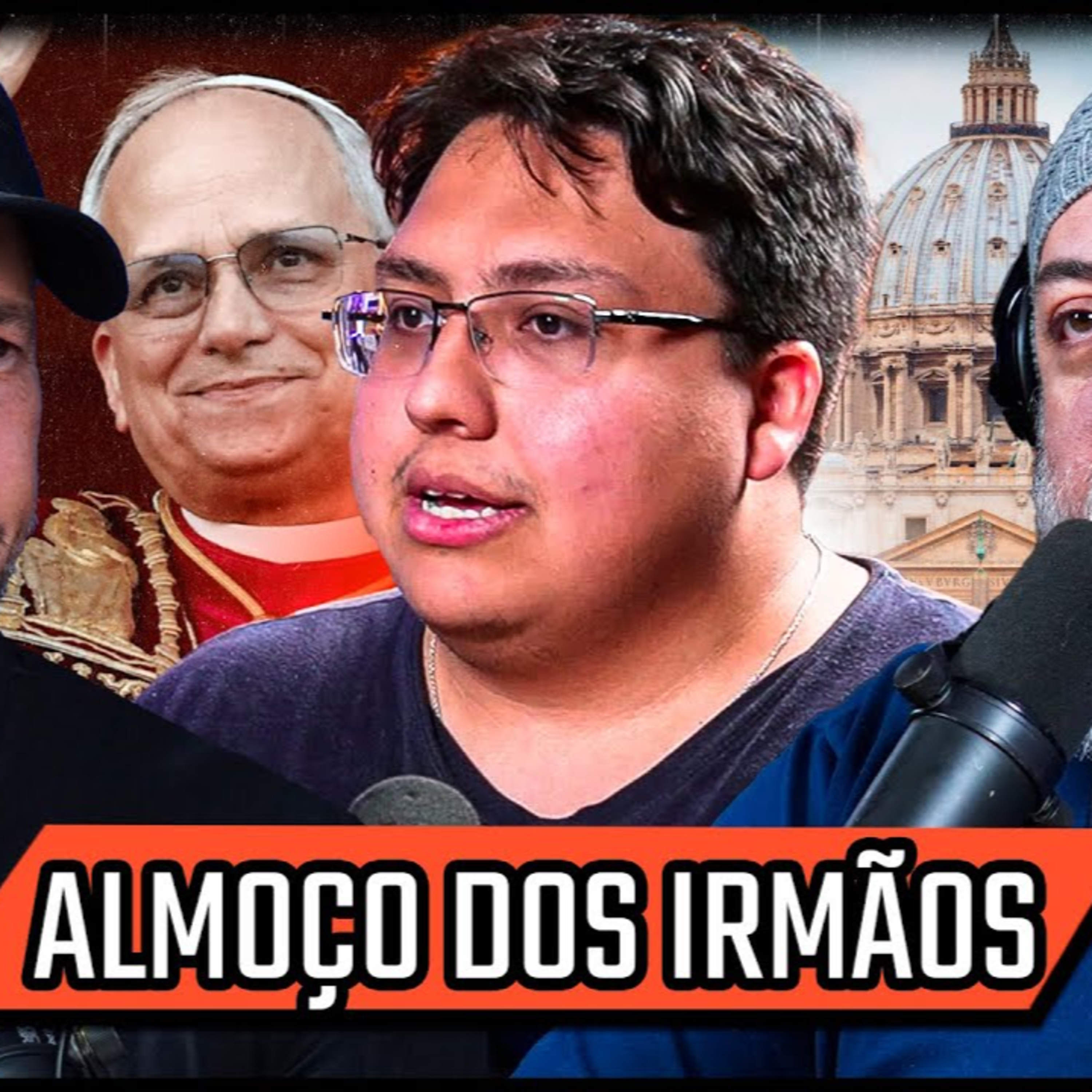 MIORIM - O NOVO PAPA FOI ESCOLHIDO! E AGORA? Leão XIV - ALMOÇO DOS IRMÃOS #36 episode artwork