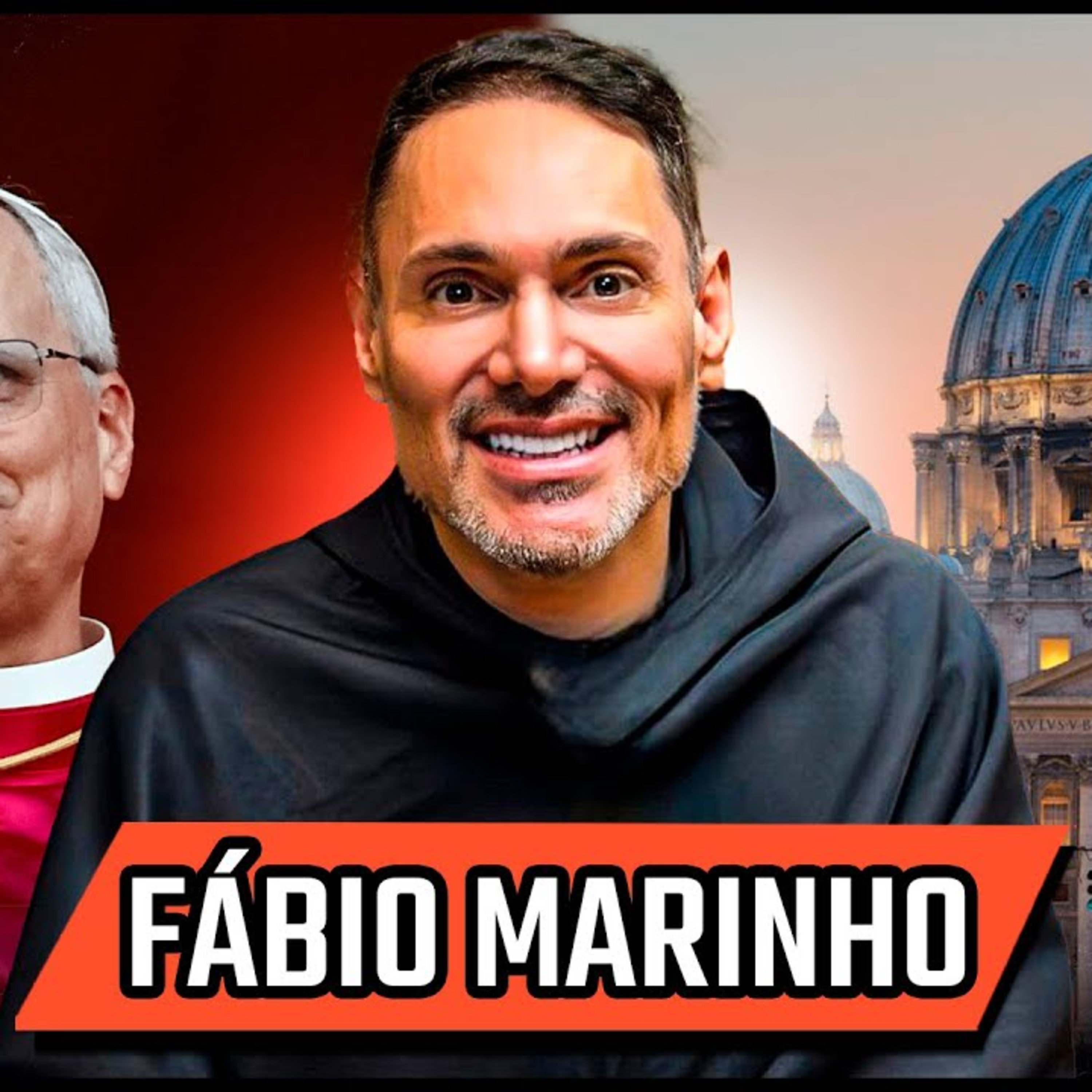 PADRE FÁBIO MARINHO - BATE PAPO COM IRMÃO - PODCAST 3 IRMÃOS #744 episode artwork