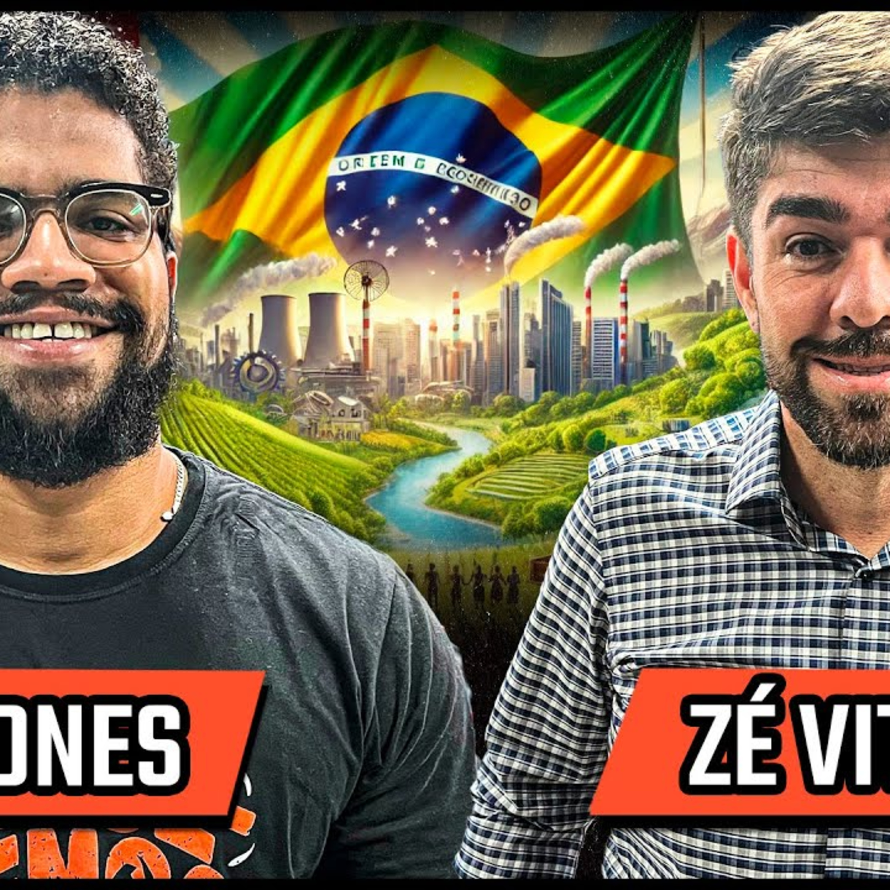 JONES MANOEL vs ZÉ VITOR - O AGRO É VILÃO OU BONZINHO ? - PODCAST 3 IRMÃOS #746 episode artwork