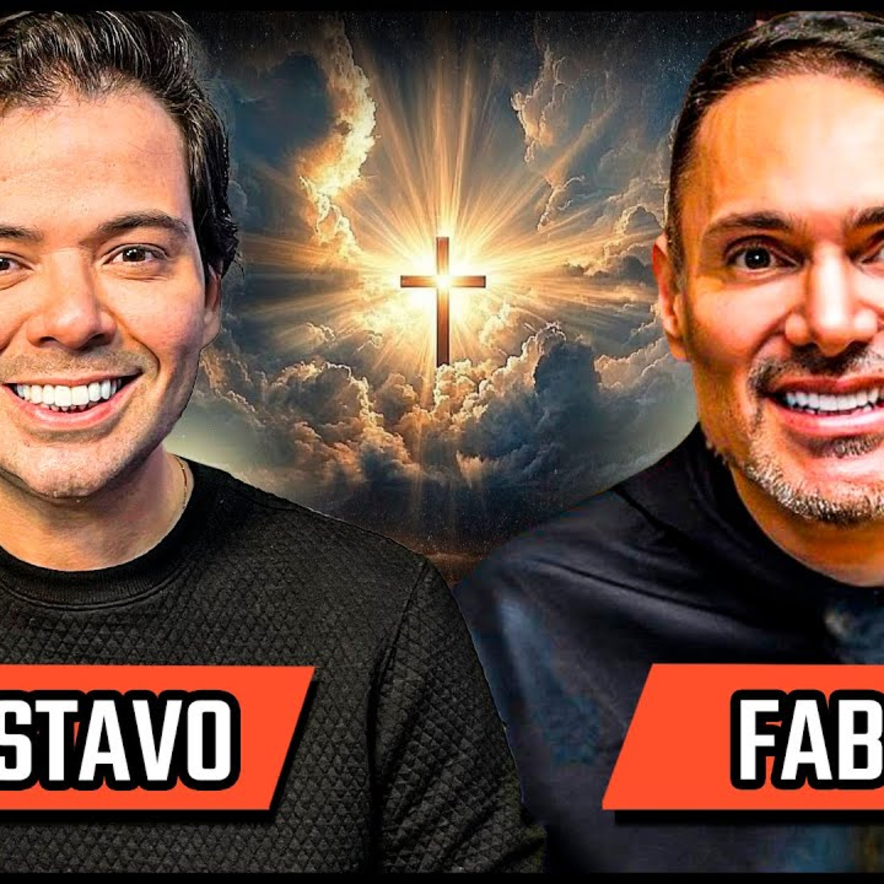PADRE FÁBIO MARINHO e GUSTAVO MENDES - DEUS, FÉ e HUMOR - PODCAST 3 IRMÃOS #750 episode artwork