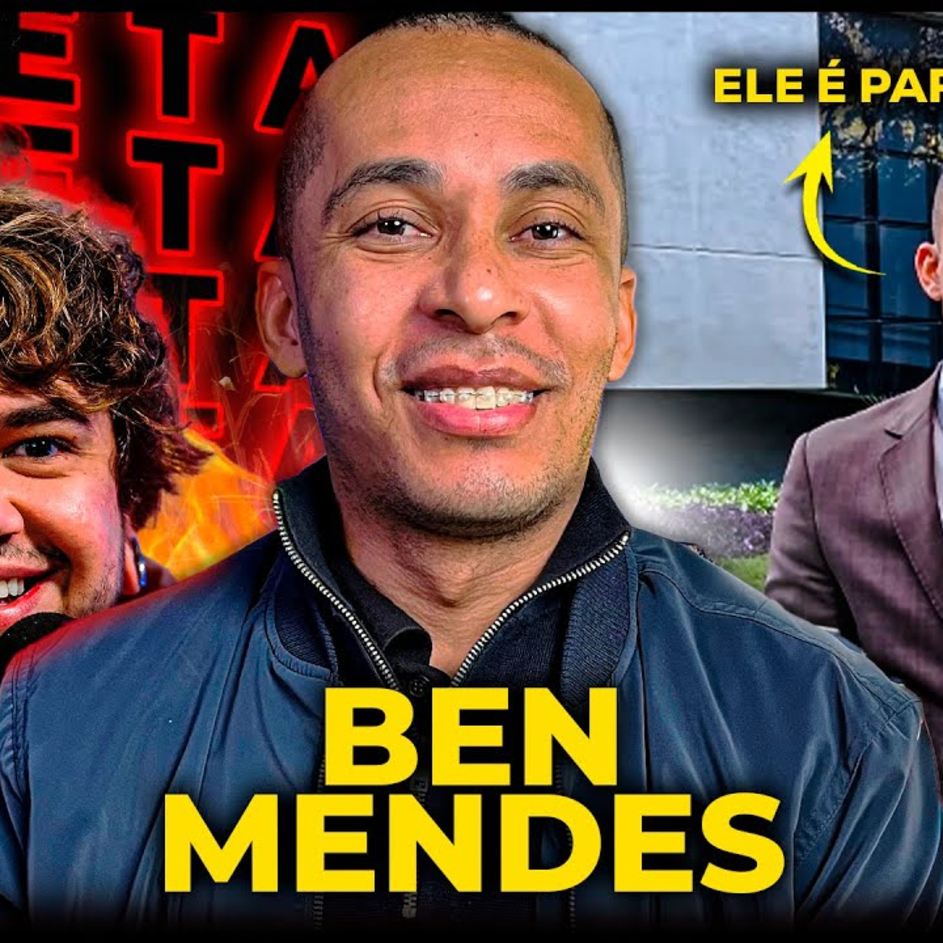 BEN MENDES - React é parasitismo? - TRETA COM BRINO - PODCAST 3 IRMÃOS #764 episode artwork