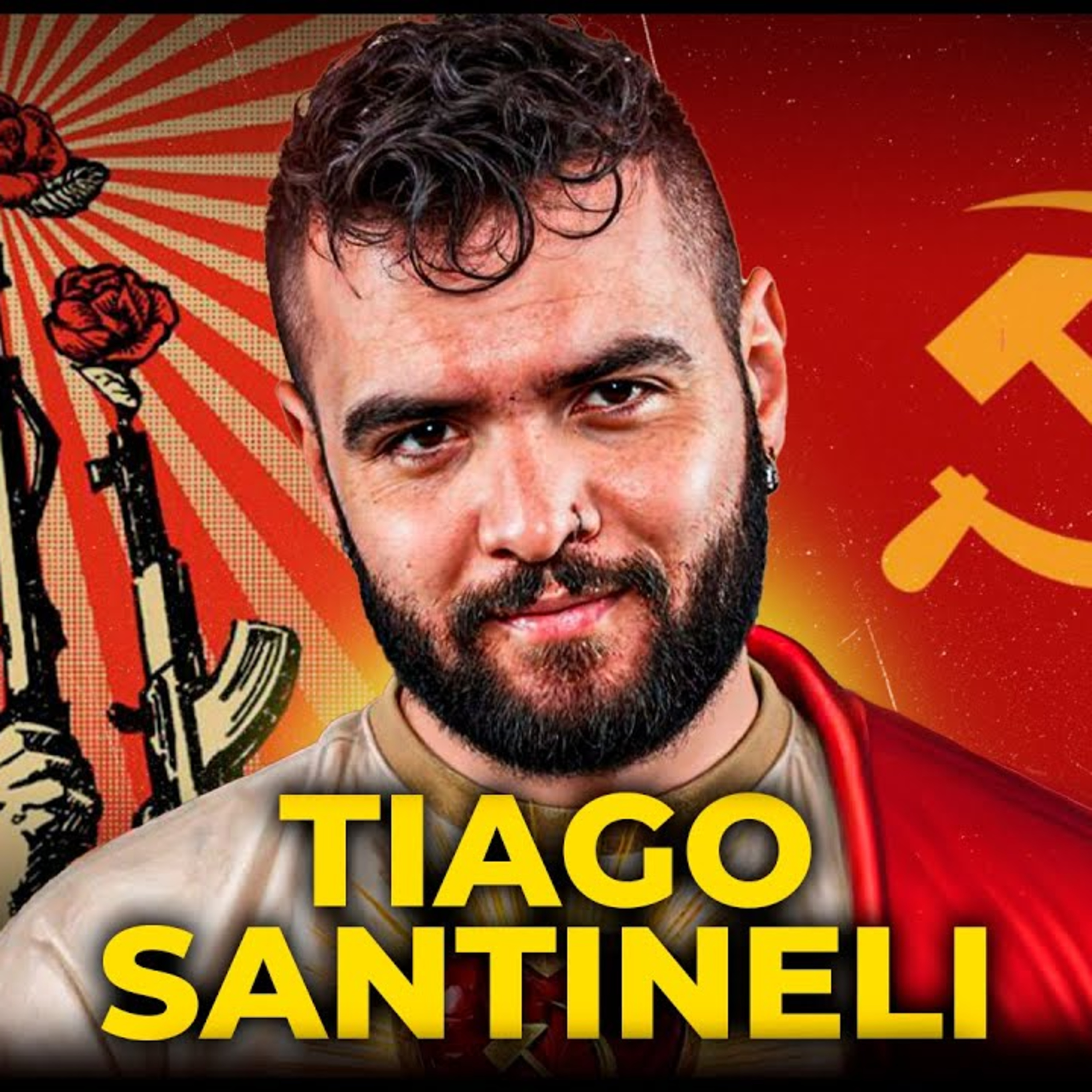 TIAGO SANTINELI O Chefe da Igreja ALN que desafiou a comédia - PODCAST 3 IRMÃOS #811 episode artwork