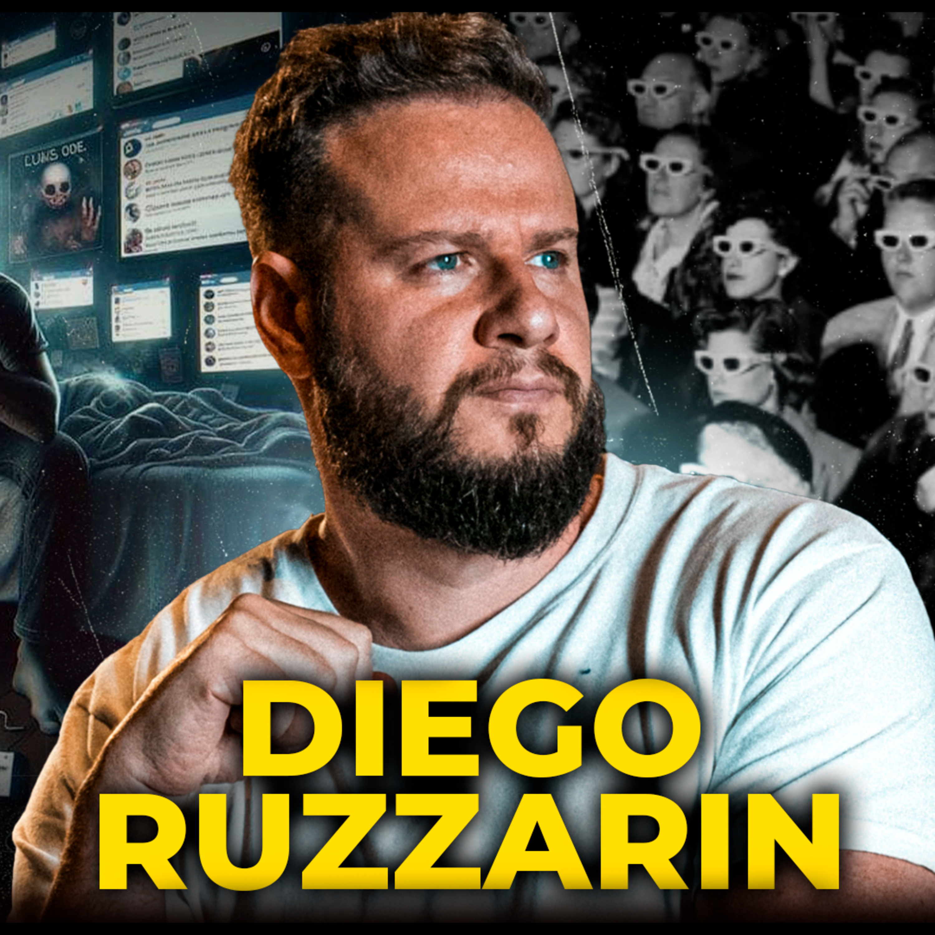 DIEGO RUZZARIN - REFÉNS DO ALGORITMO - PODCAST 3 IRMÃOS #816 episode artwork