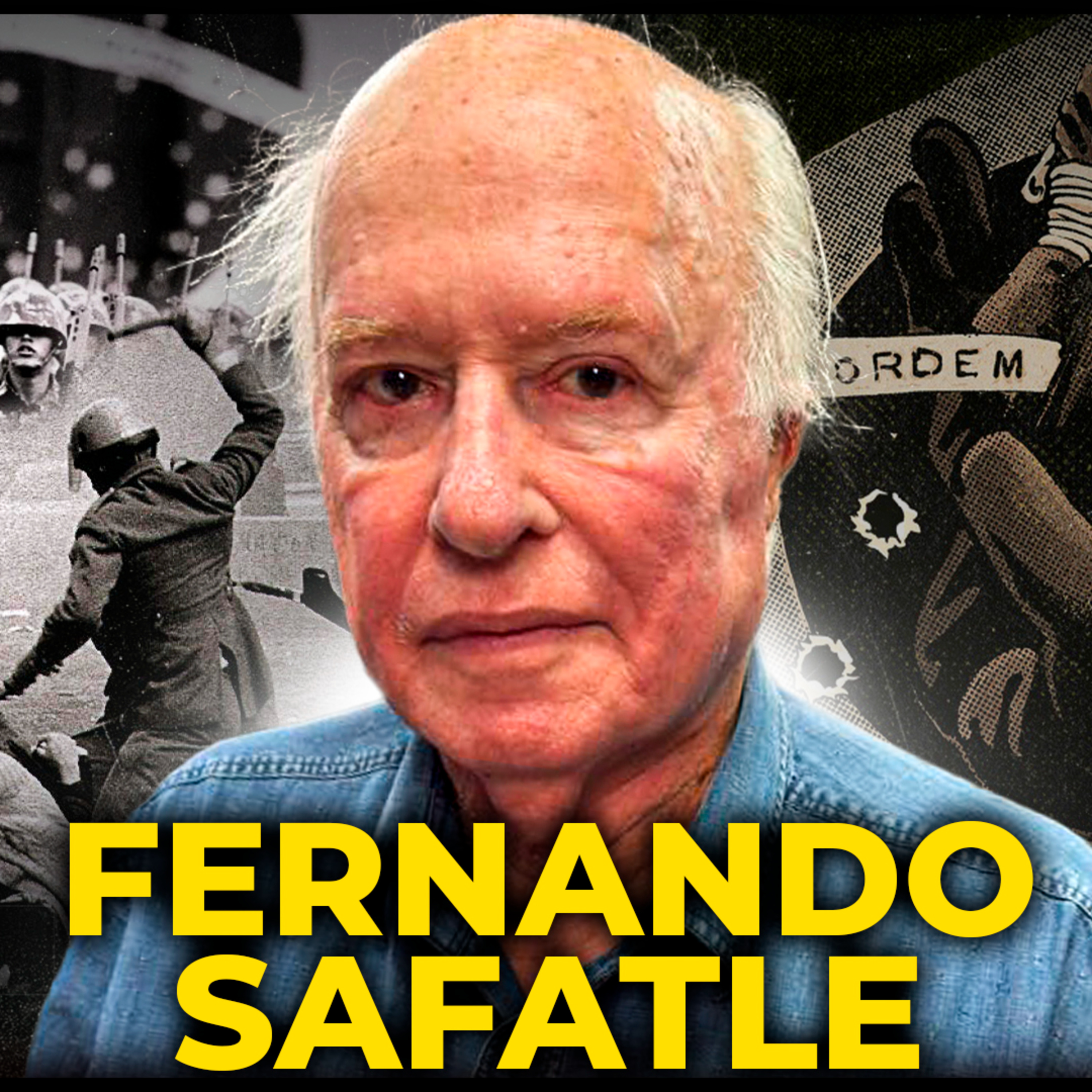 FERNANDO SAFATLE - COMO FOI RESISTIR A DITADURA MILITAR - PODCAST 3 IRMÃOS #840 episode artwork