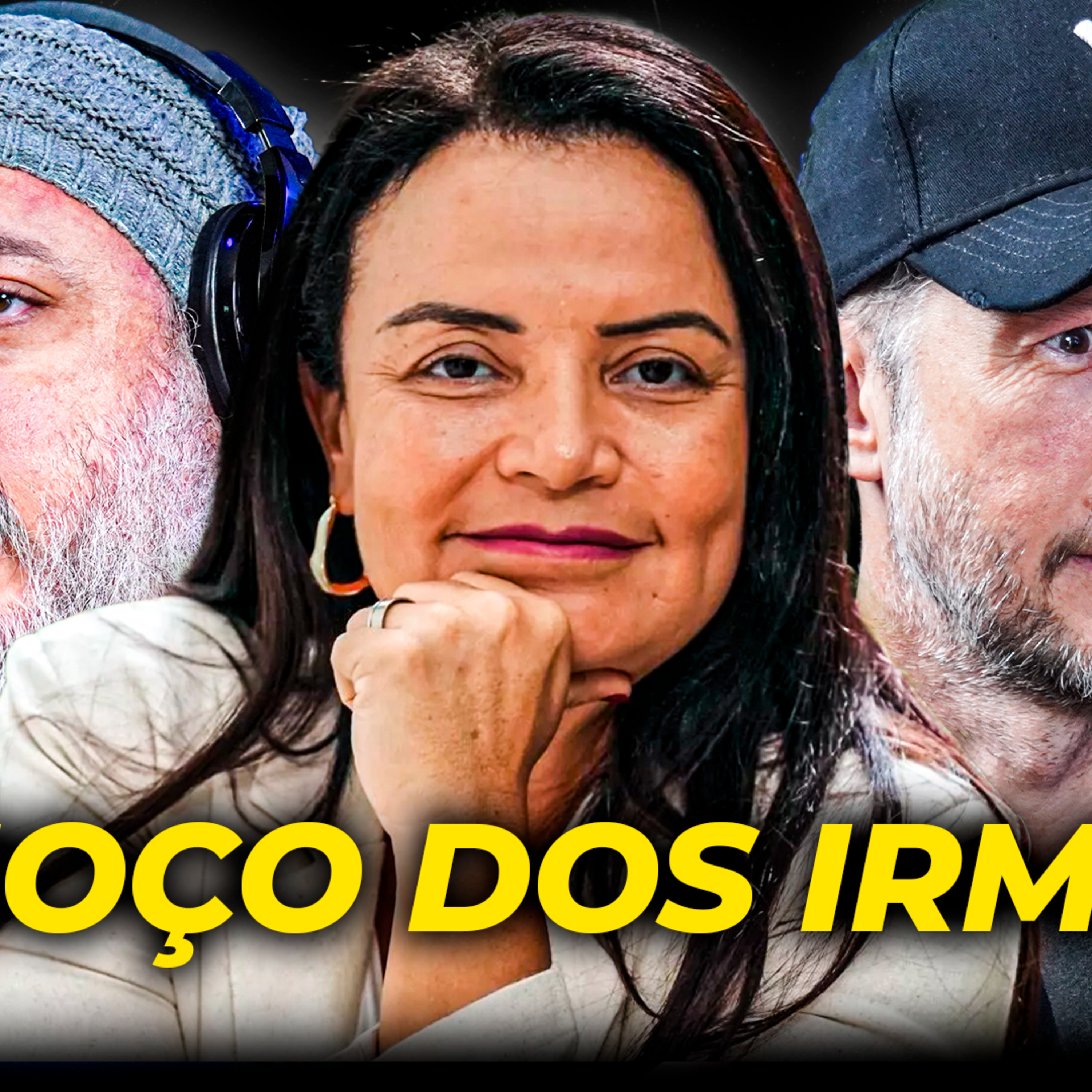 ALMOÇO DOS IRMÃOS - com ANDREA VERMONT - PODCAST 3 IRMÃOS episode artwork
