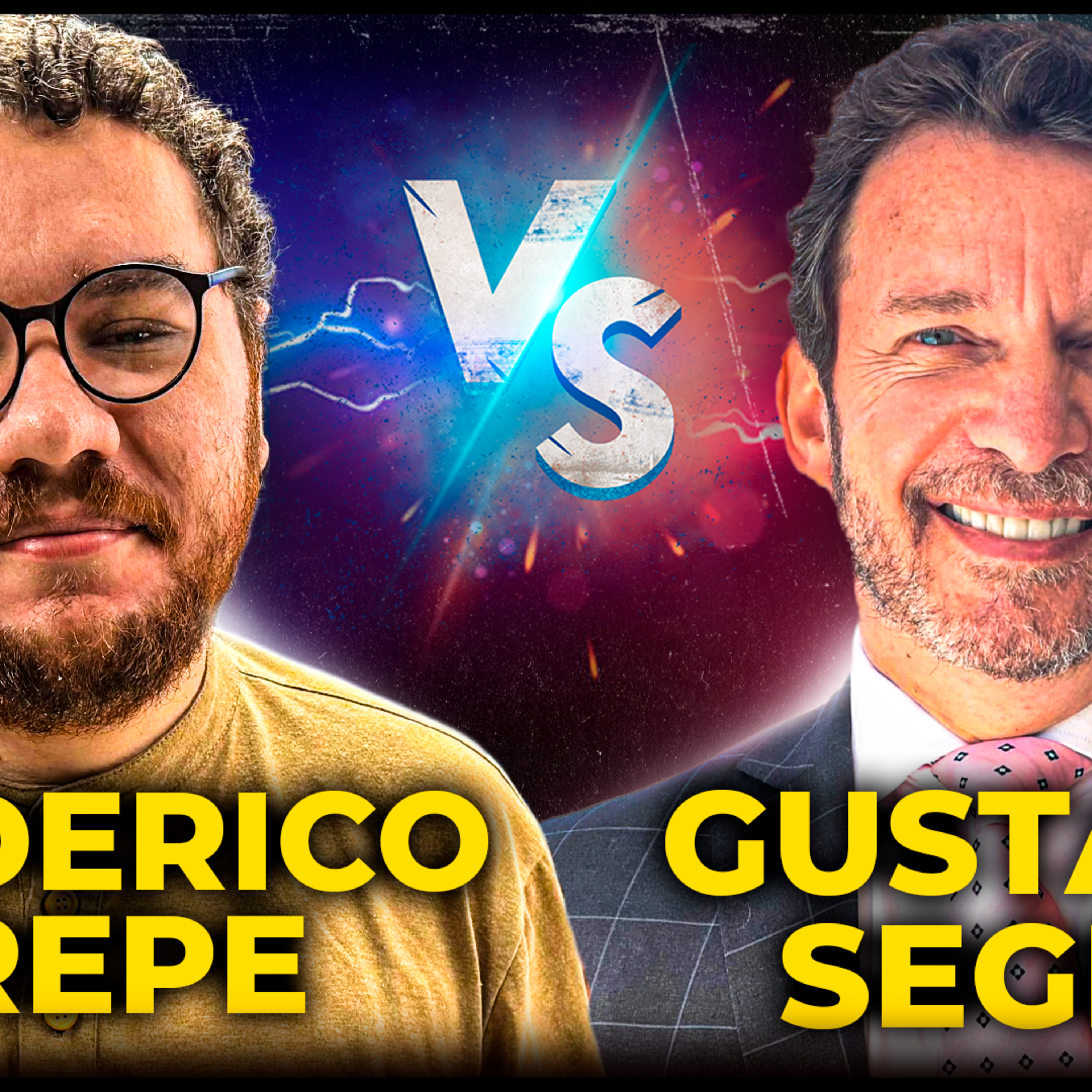 FREDERICO KREPE x GUSTAVO SEGRÉ - GOVERNO MILEI ESTÁ NO CAMINHO CERTO? - PODCAST 3 IRMÃOS #851 episode artwork