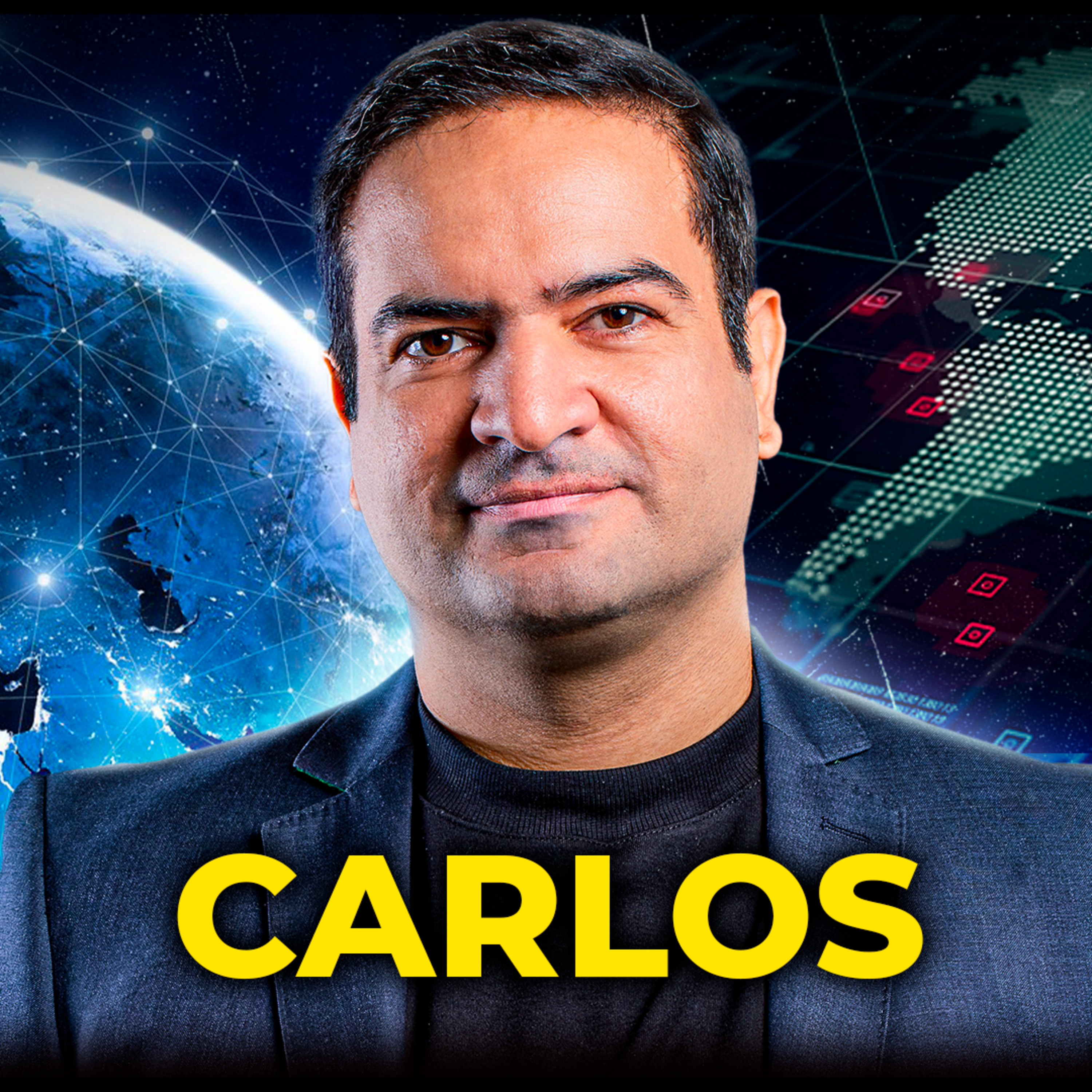 CARLOS SILVA JR - CIENTISTA DE SATÉLITES - Co host - LUCAS MENDES - PODCAST 3 IRMÃOS #852 episode artwork