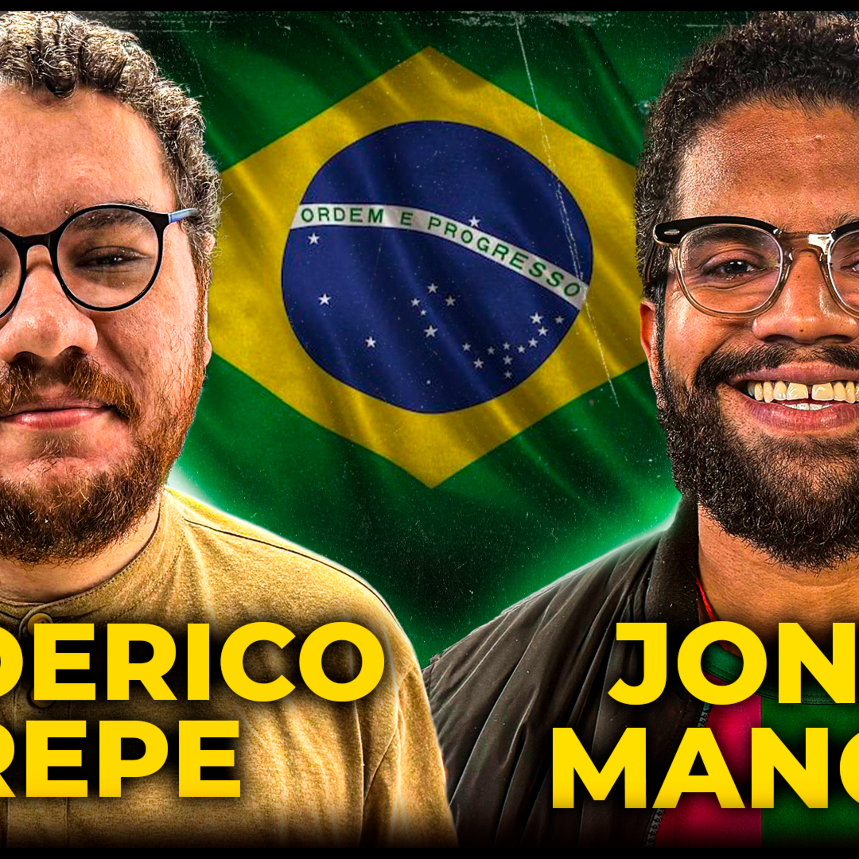 JONES MANOEL e FREDERICO KREPE - COMUNISTA e TRABALHISTA - PODCAST 3 IRMÃOS #855 episode artwork