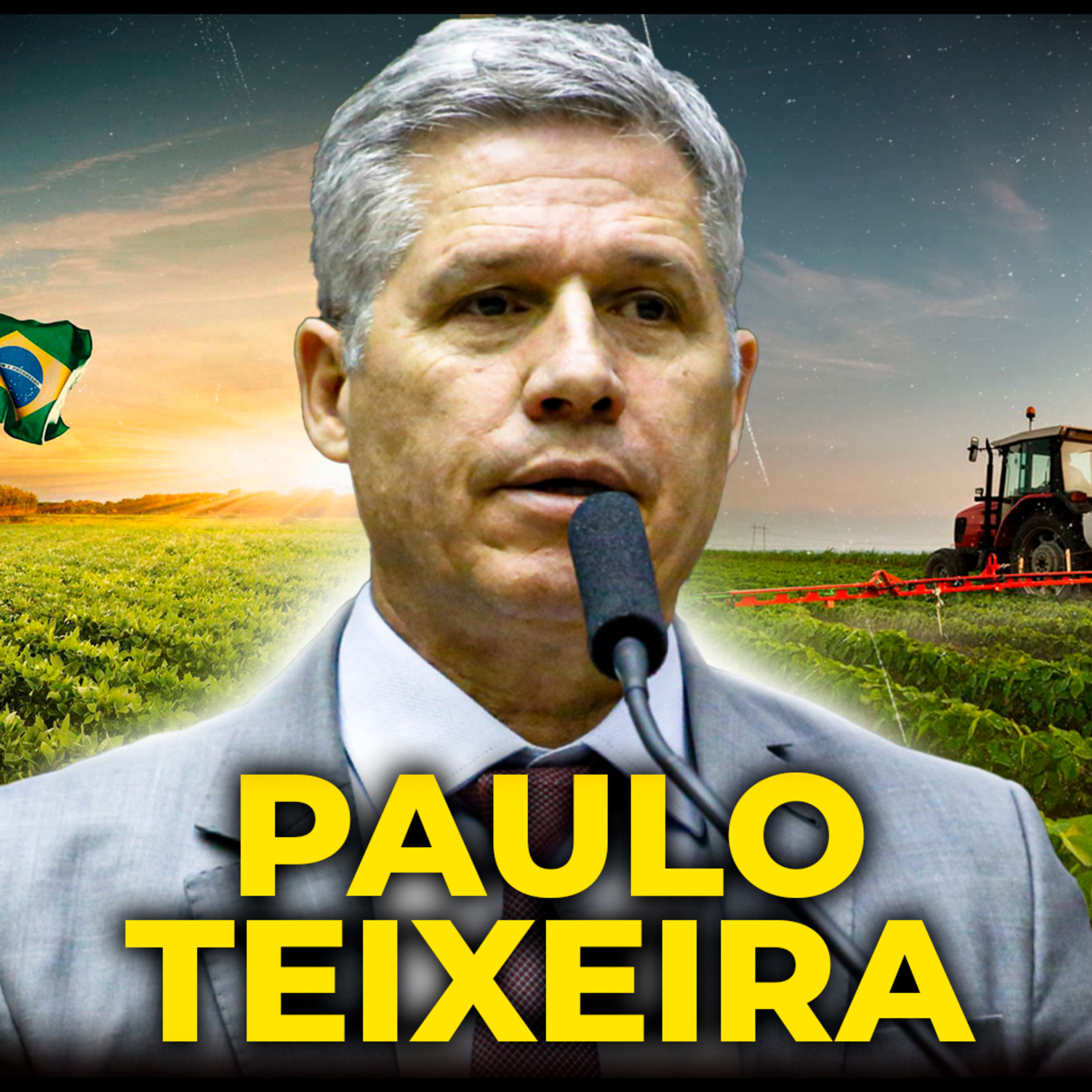 PAULO TEIXEIRA - MINISTRO DE DESENVOLVIMENTO AGRÁRIO - PODCAST 3 IRMÃOS #856 episode artwork