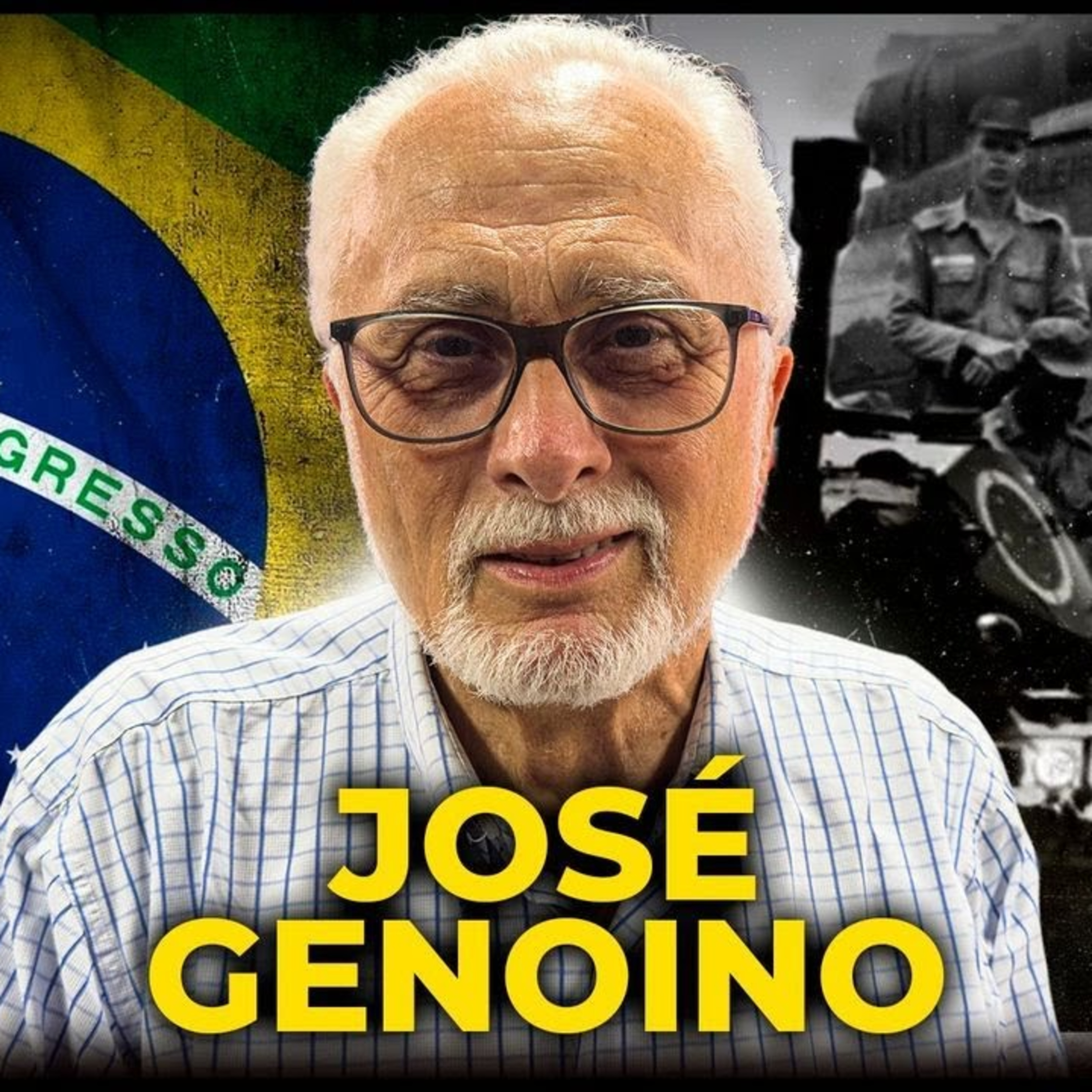 JOSÉ GENOINO - EX GUERRILHEIRO e EX PRESIDENTE DO PT - PODCAST 3 IRMÃOS #862 episode artwork