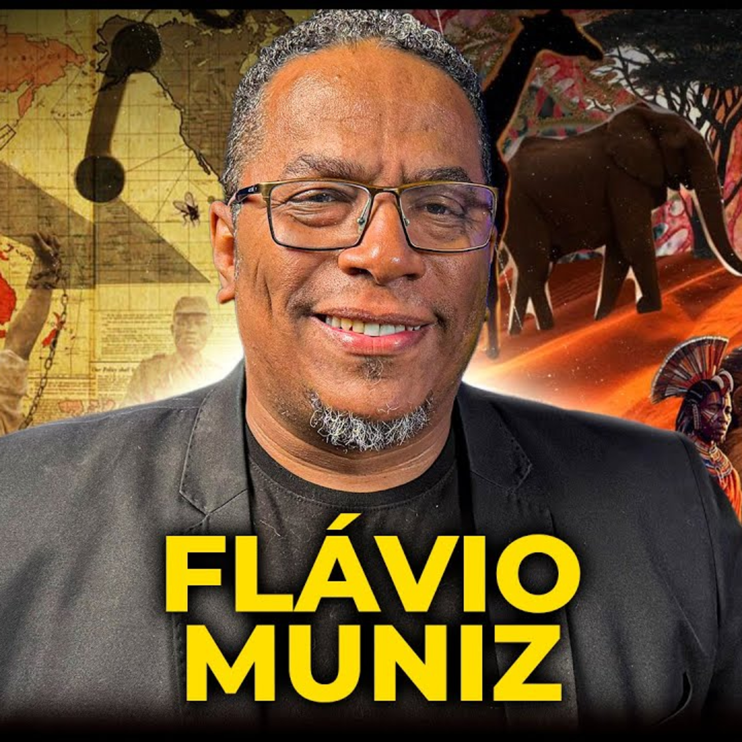 FLÁVIO MUNIZ - CAÇADOR DE HISTÓRIAS - PODCAST 3 IRMÃOS #863 episode artwork