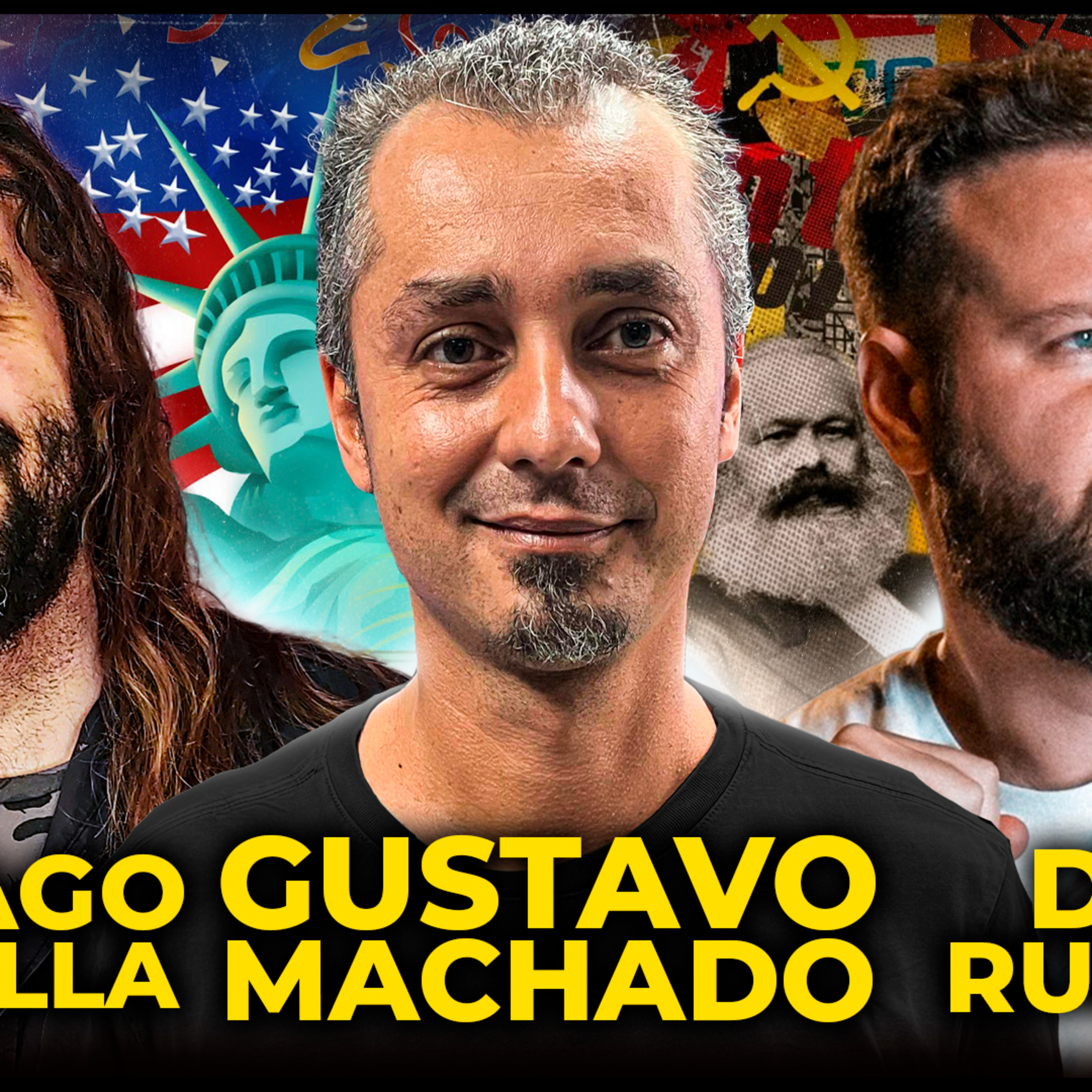 DEBATE GUSTAVO MACHADO , DIEGO RUZZARIN e SANTIAGO ARMESILLA - PODCAST 3 IRMÃOS #882 episode artwork