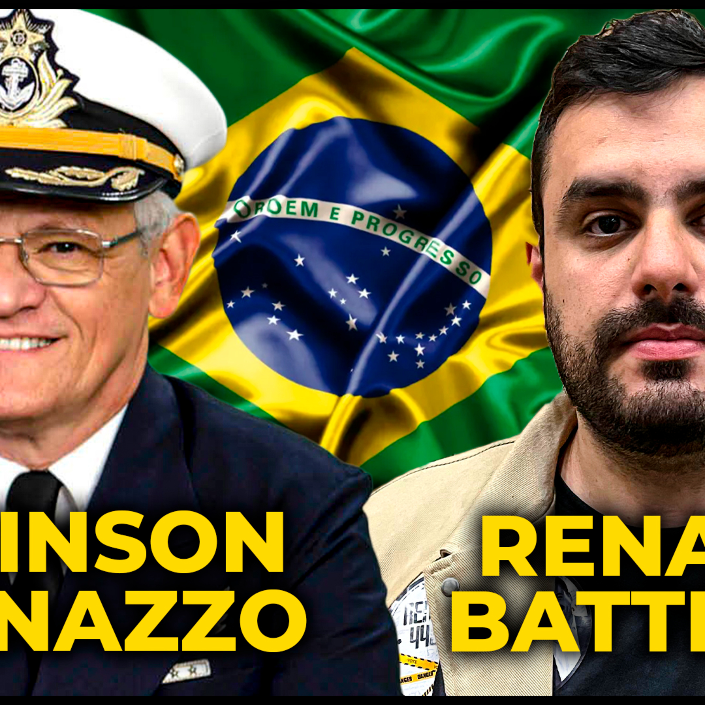 ROBINSON FARINAZZO e RENATO BATTISTA - GEOPOLÍTICA e SOBERANIA NACIONAL - PODCAST 3 IRMÃOS #883 episode artwork