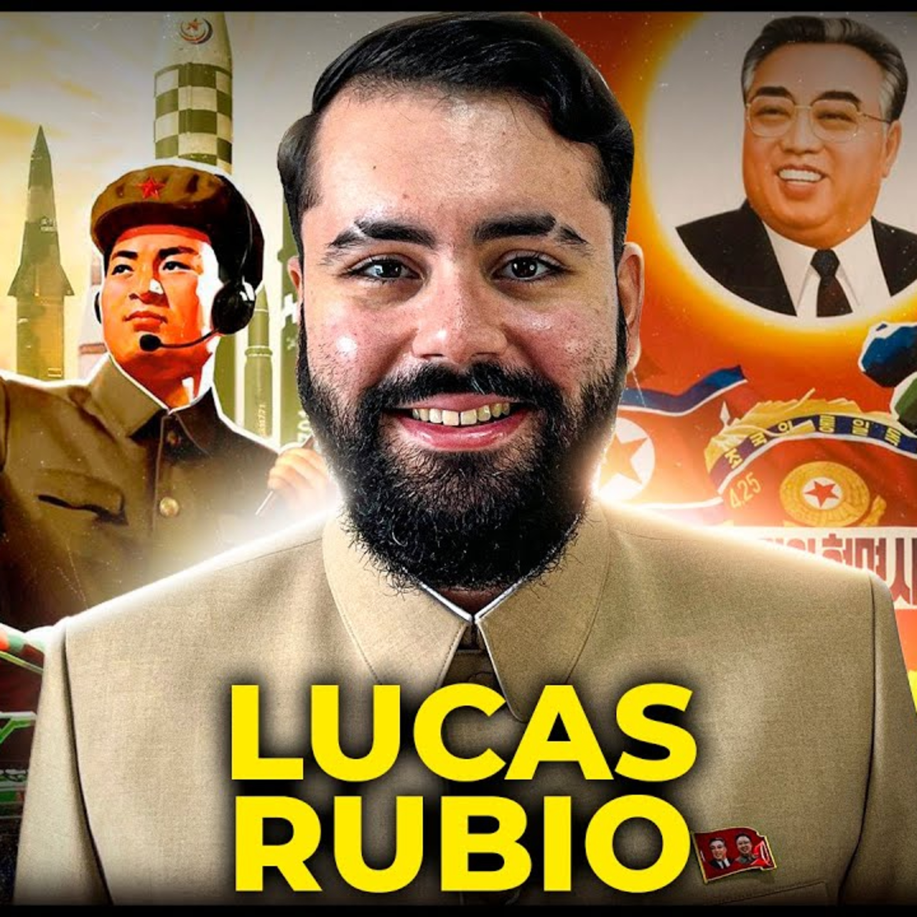 A VERDADE SOBRE A COREIA DO NORTE - Lucas Rubio - Podcast 3 Irmãos #891 episode artwork