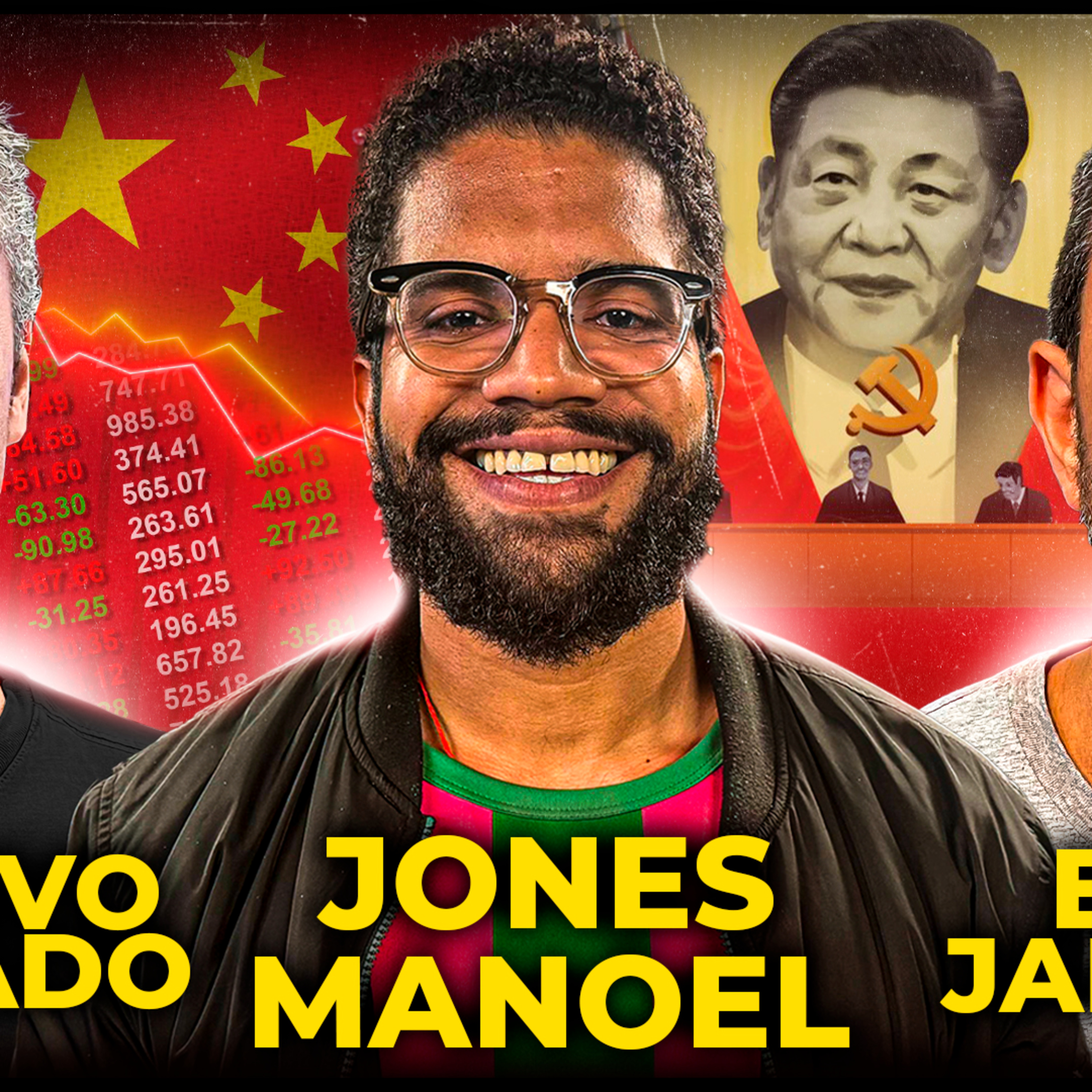 JONES MANOEL, GUSTAVO MACHADO e ELIAS JABBOUR - Maior encontro do ano - PODCAST 3 IRMÃOS # episode artwork