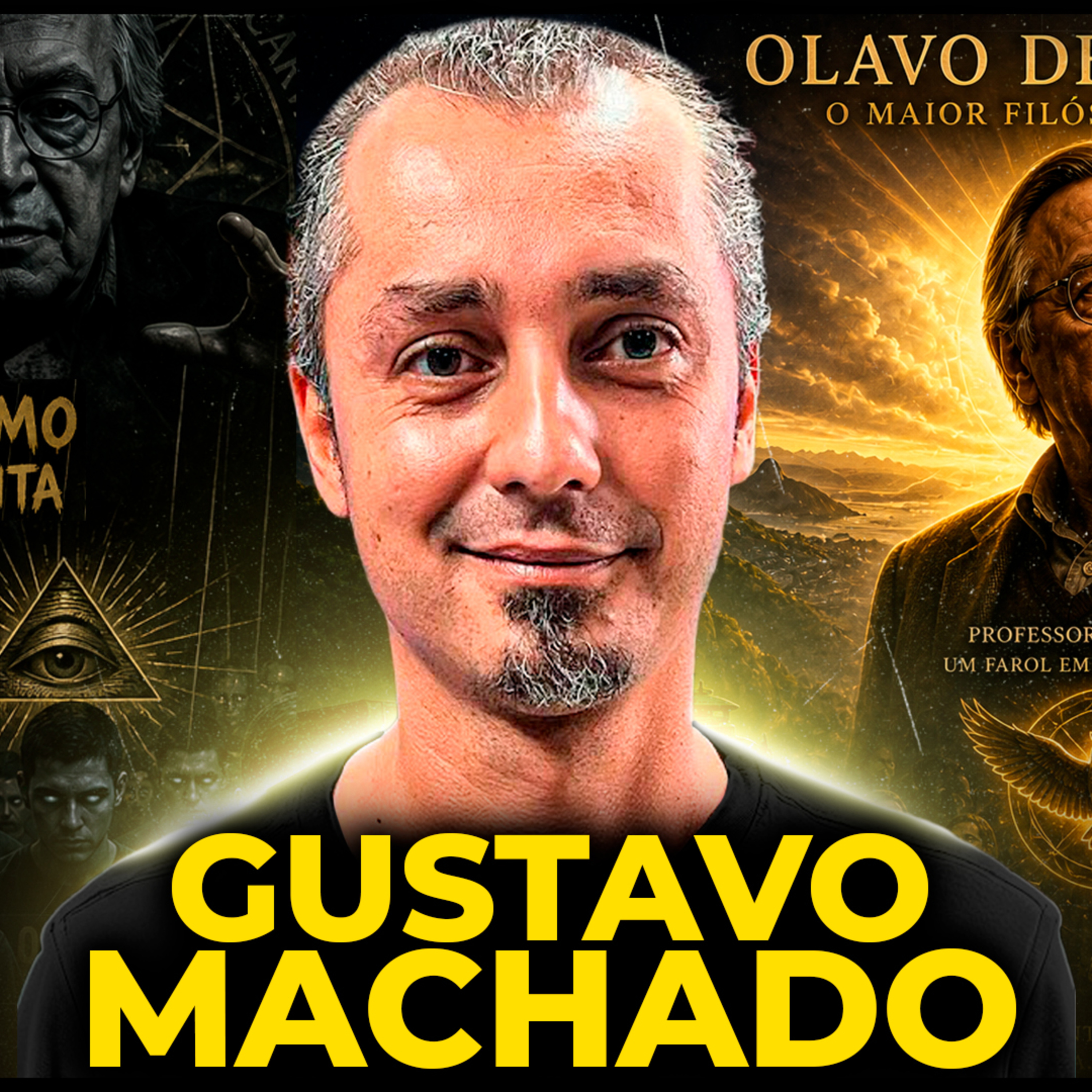Gustavo Machado - OLAVO FORMOU UMA SEITA? - (Era pra ser um debate) - Podcast 3 irmãos #964