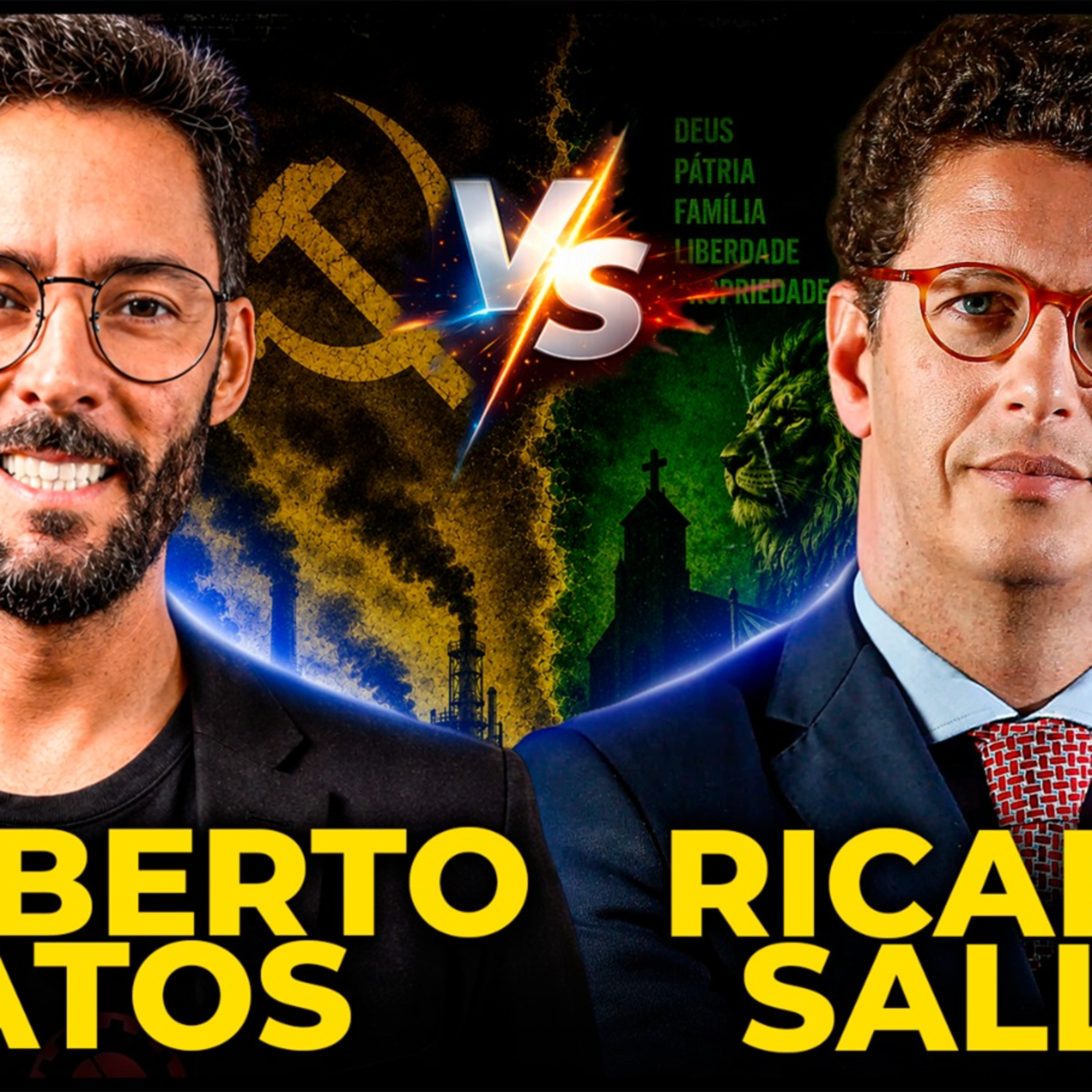 HUMBERTO MATOS x RICARDO SALLES - DEBATE - Podcast 3 Irmãos #973