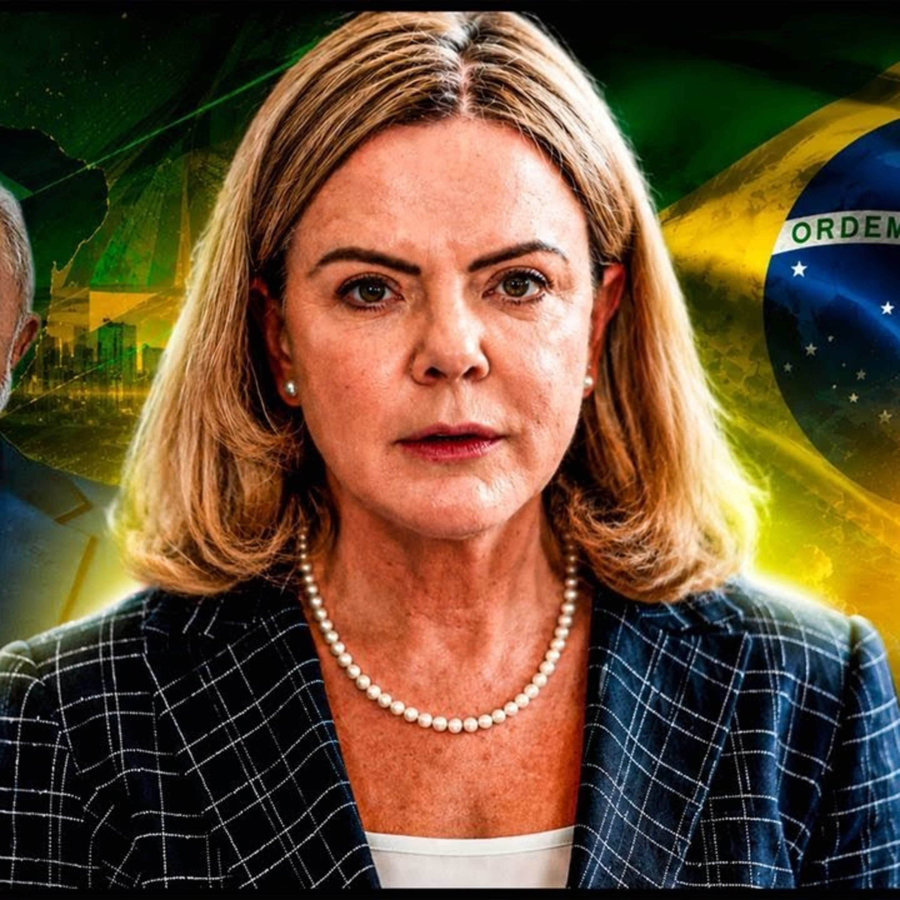 Gleisi Hoffmann - Podcast 3 Irmãos #984