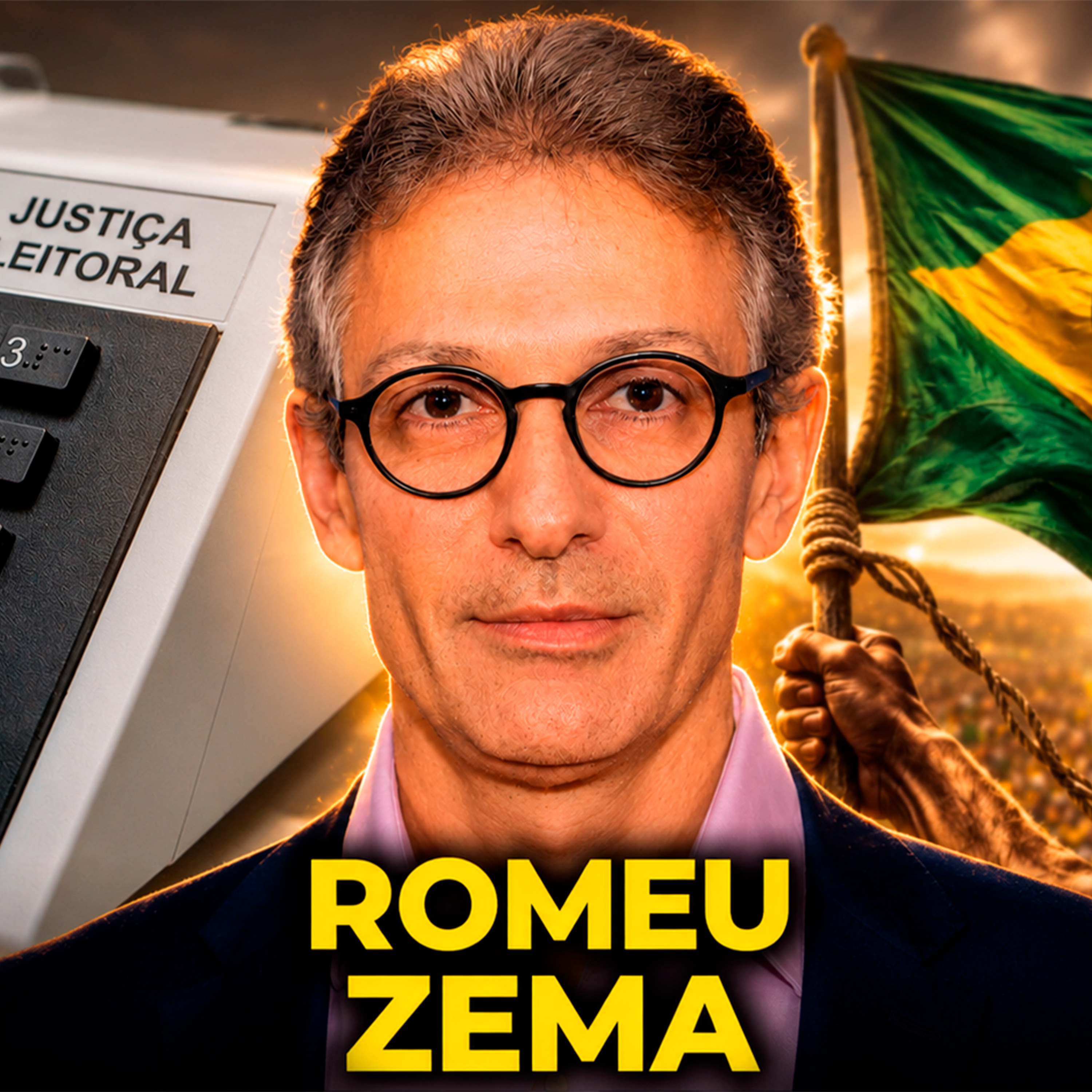 ROMEU ZEMA - CANDIDATO À PRESIDÊNCIA - Podcast 3 Irmãos #1025 episode artwork