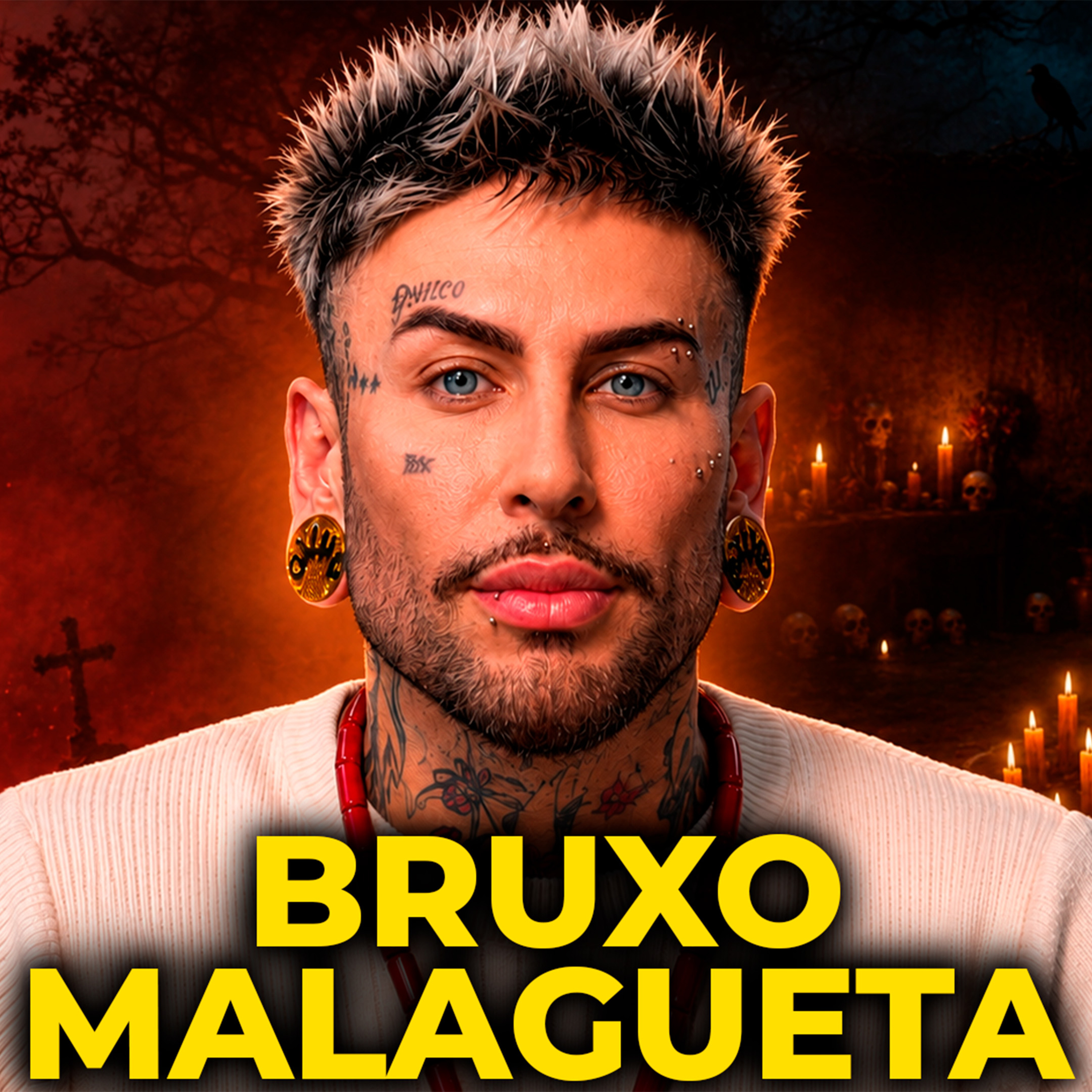 Bruxo Malagueta - o MAIOR bruxo do Brasil - Podcast 3 Irmãos #1027 episode artwork