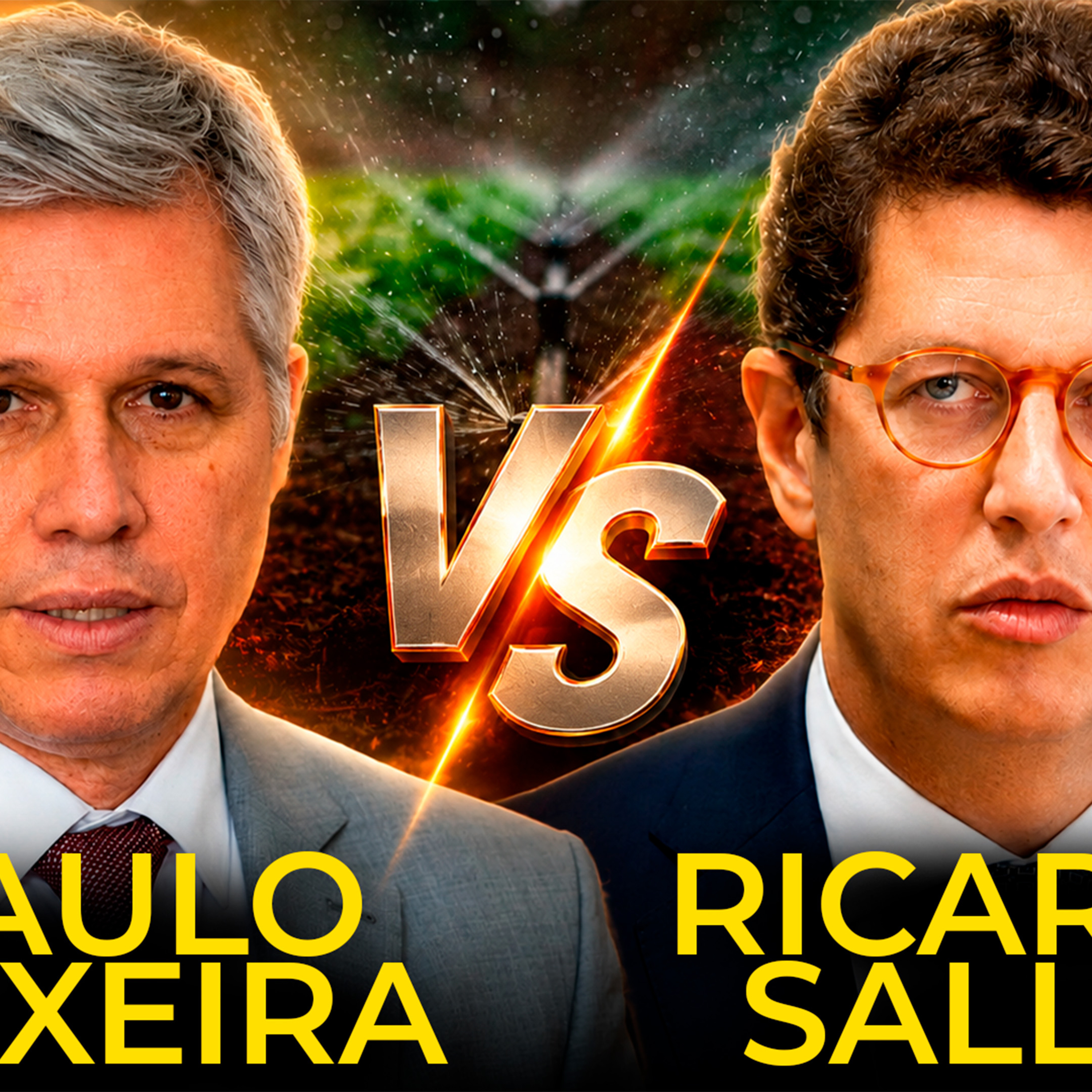 Paulo Teixeira x Ricardo Salles: Agricultura Familiar x Agronegócio | Podcast 3 Irmãos #1041 episode artwork