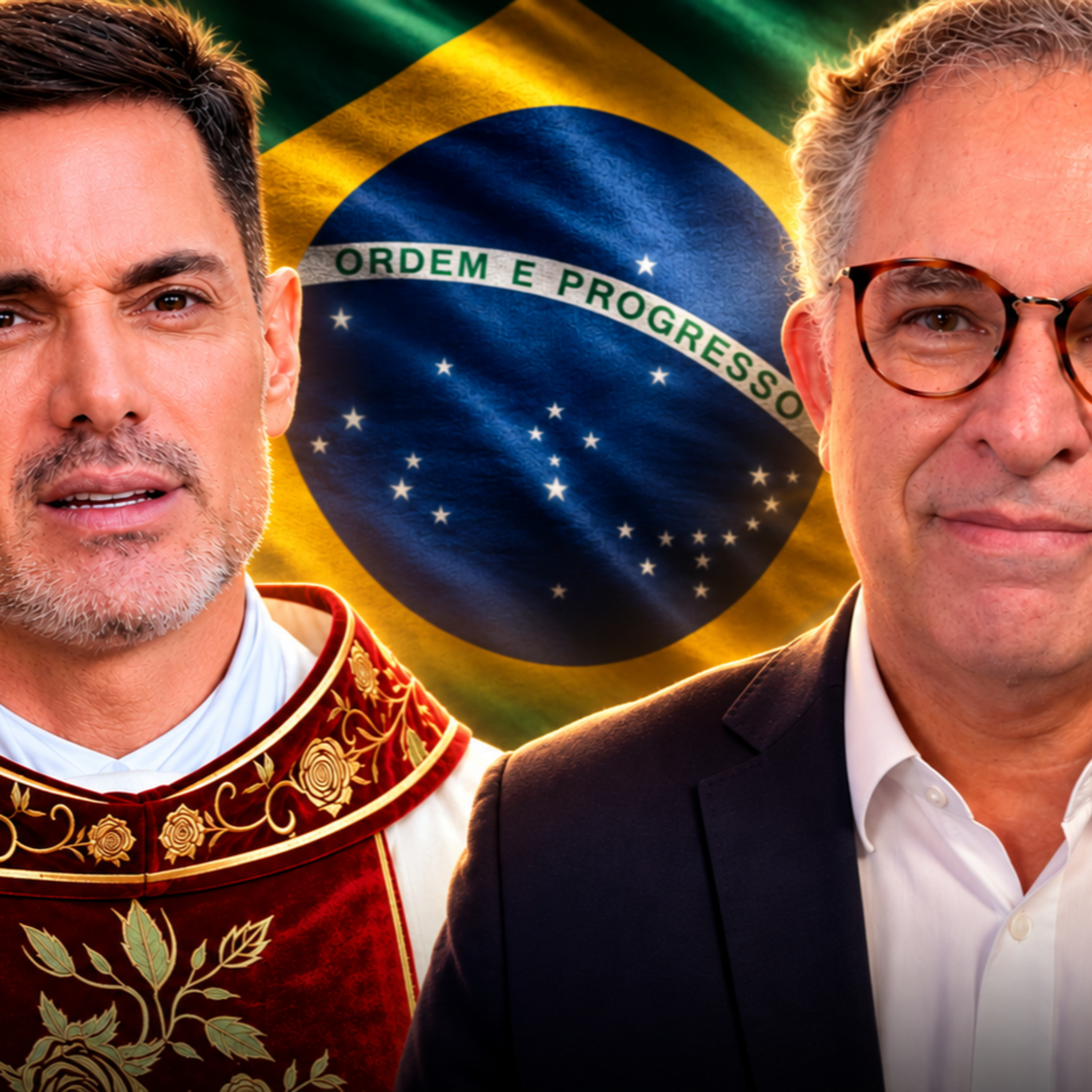 Política e religião devem ser discutidas? - Padre Fábio e Portal do José - Podcast 3 Irmãos episode artwork