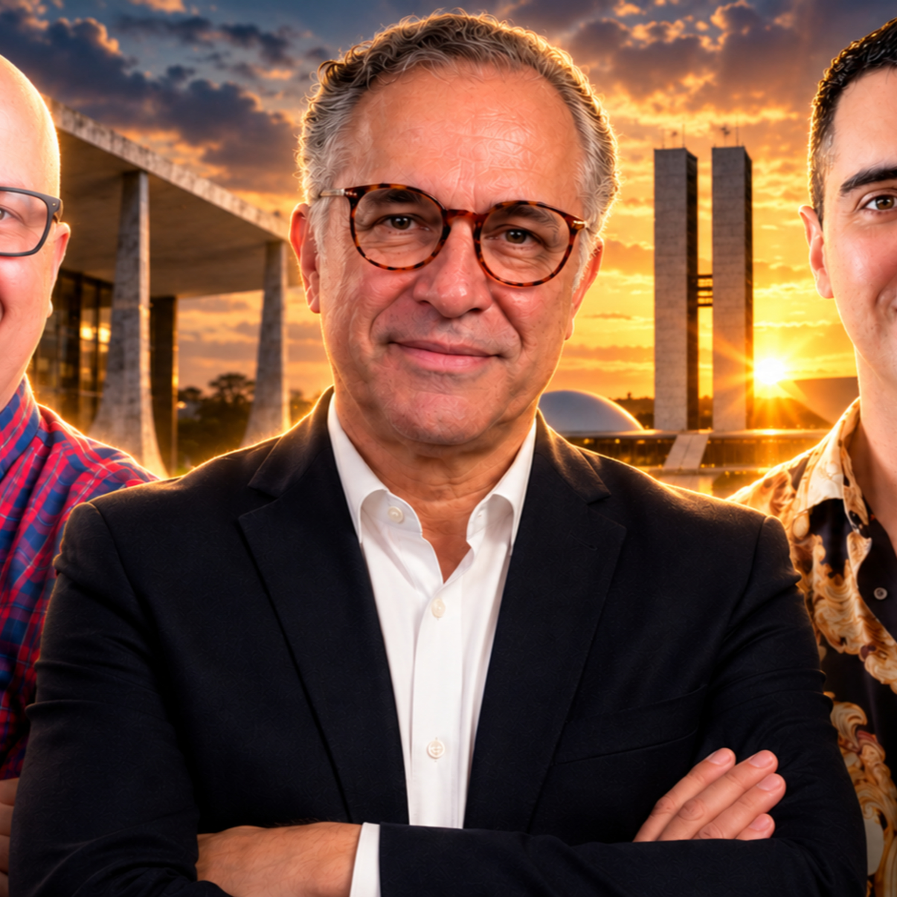 Política Nacional e Eleições - Portal José, Thiago Dos Reis e Clayson Felizola - Podcast 3 Irmãos episode artwork