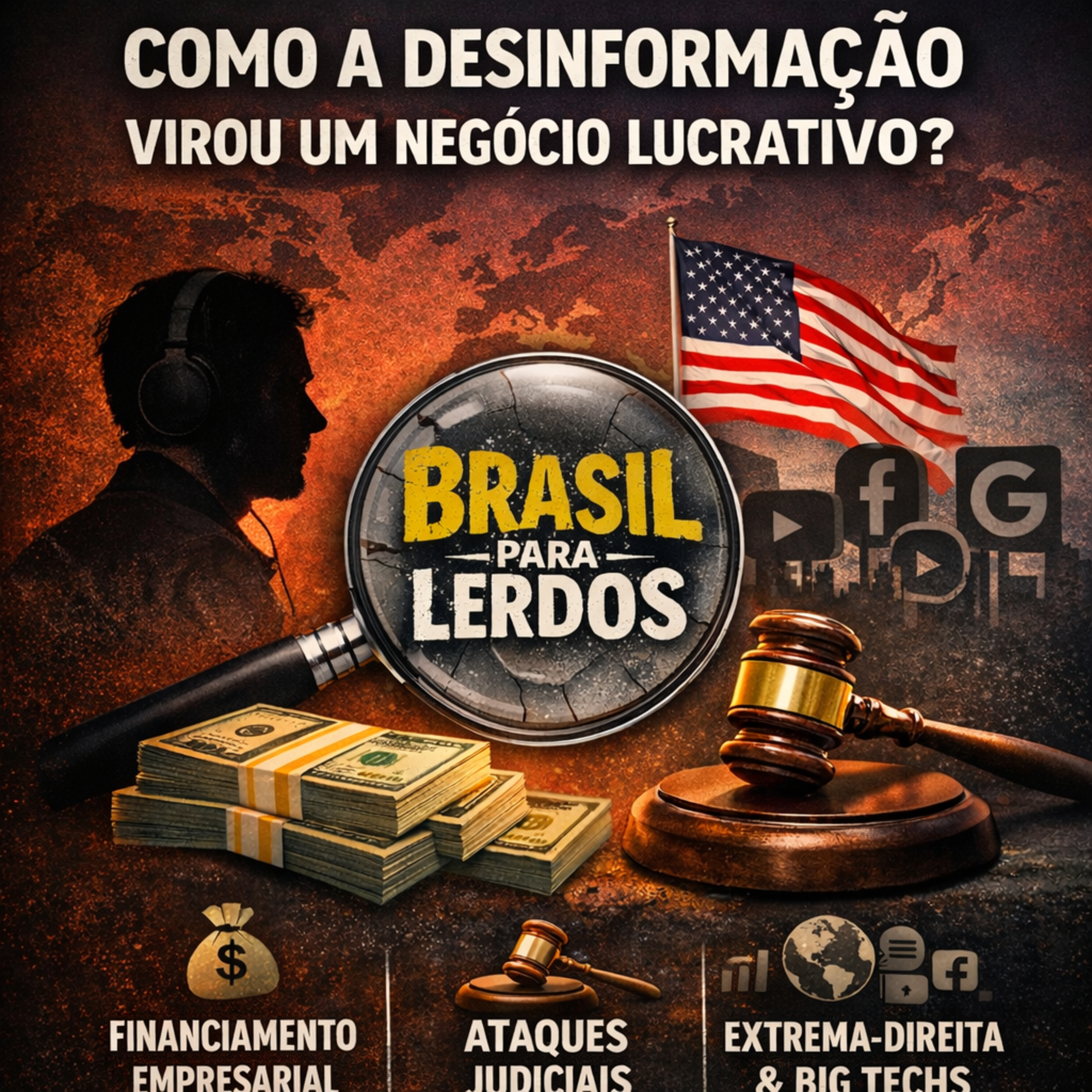 263 - Brasil Paralelo, com Brasil para Lerdos episode artwork